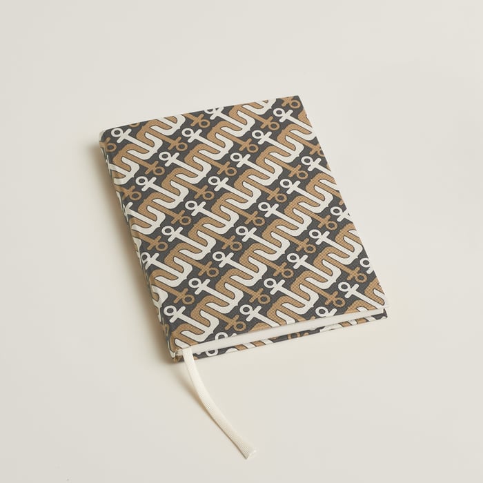 "Ancres" Silk Notebook