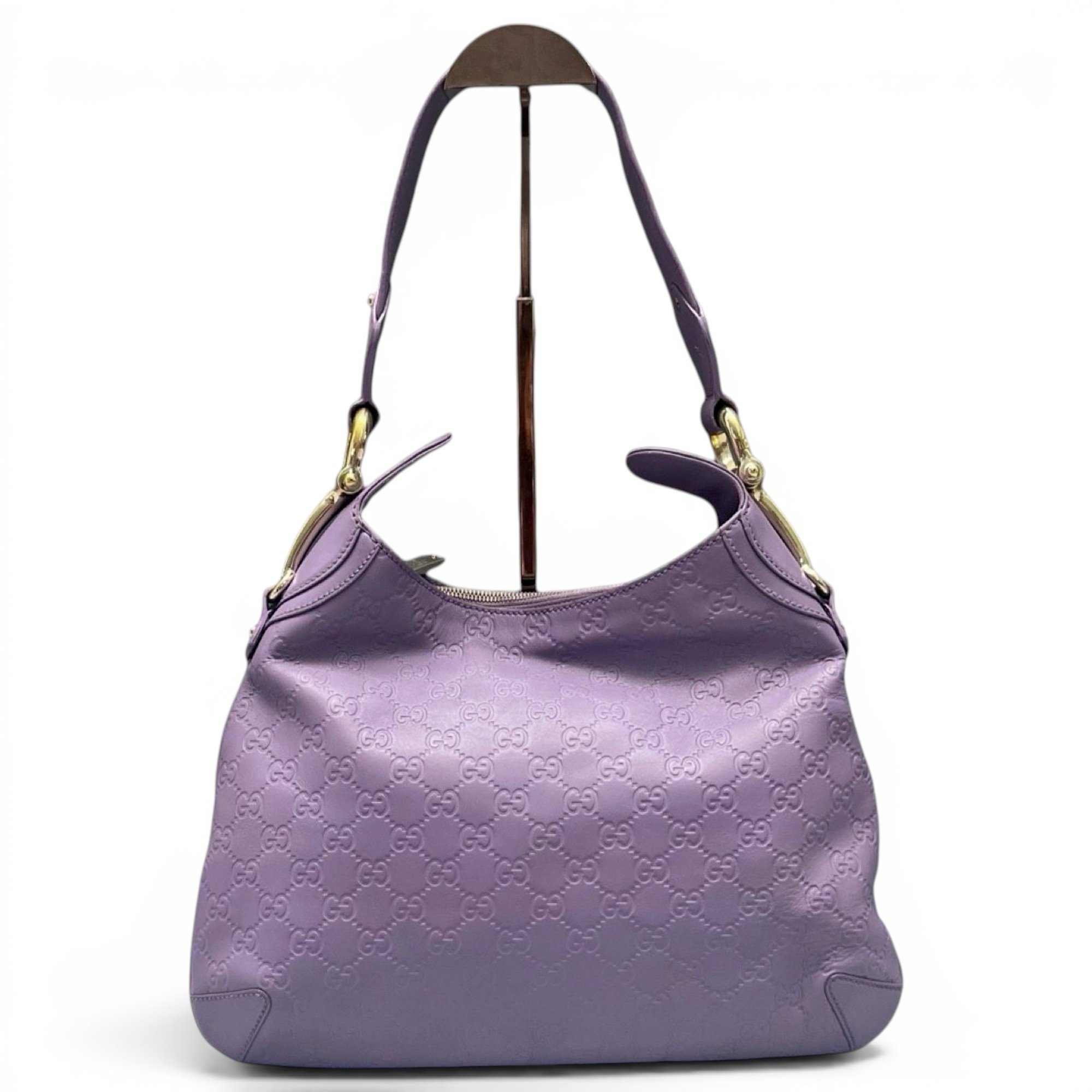 Hobo leather handbag