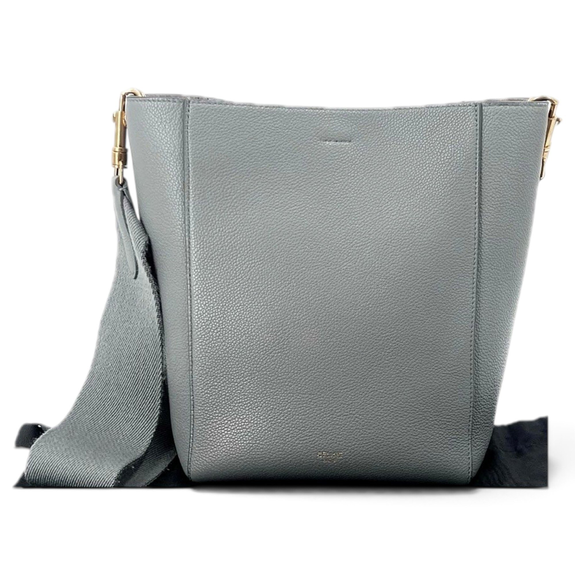Seau Sangle leather handbag