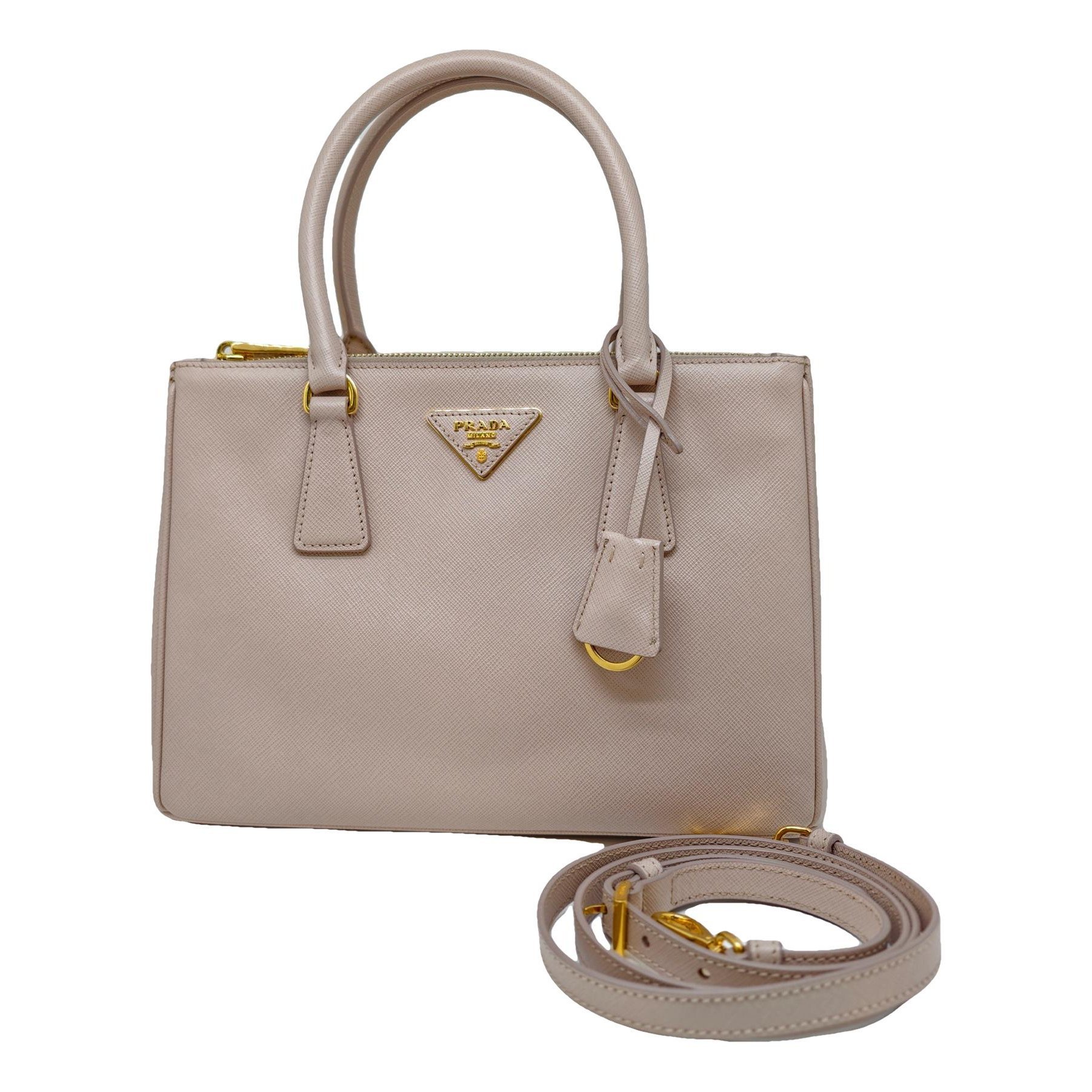 Galleria leather handbag