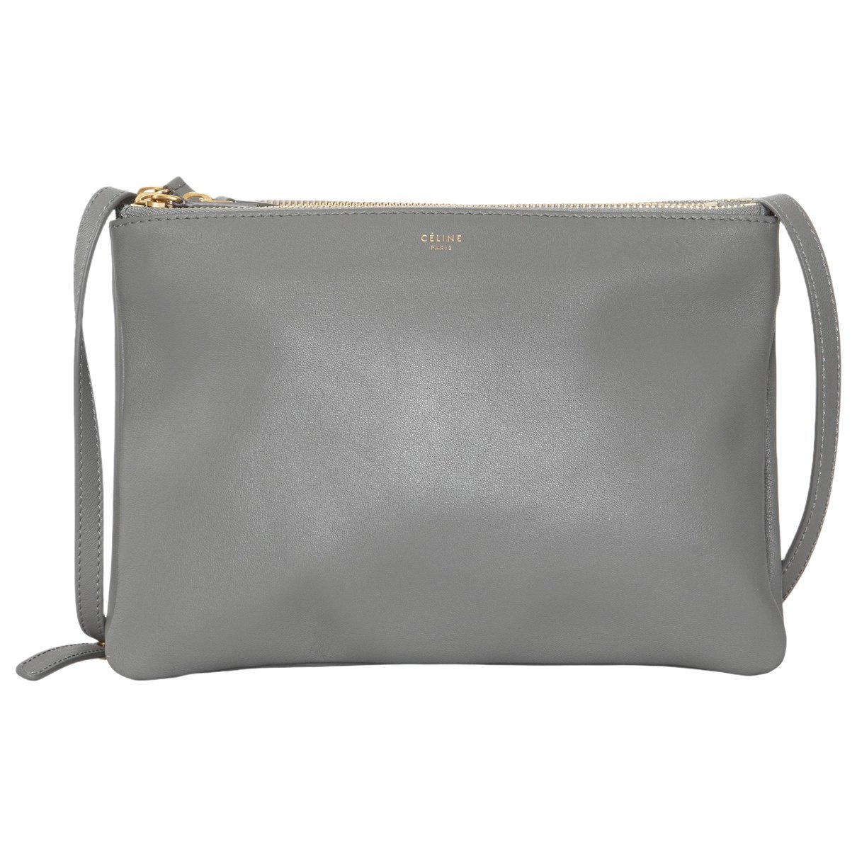 Trio leather crossbody bag