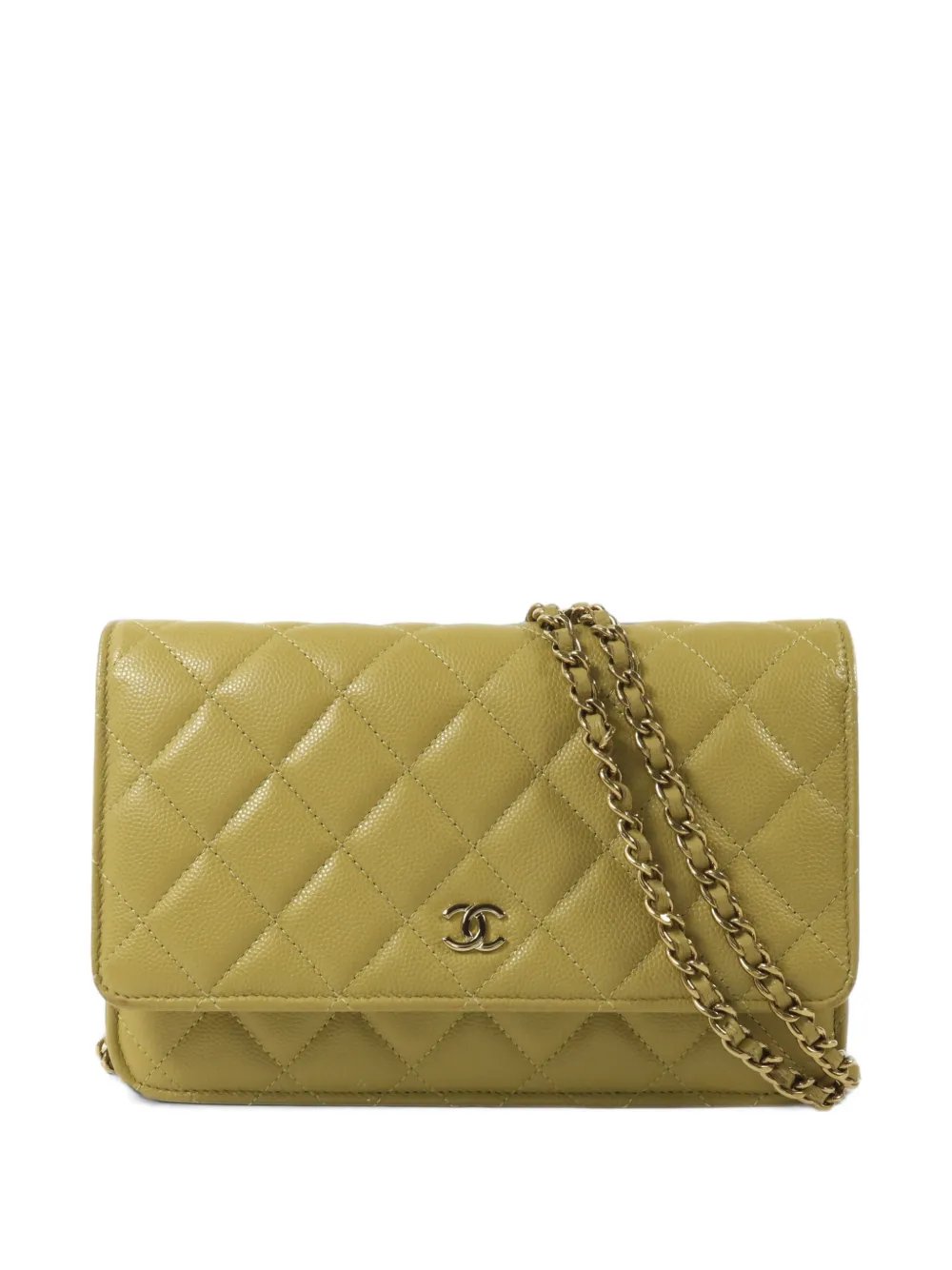 quilted CC messenger bag