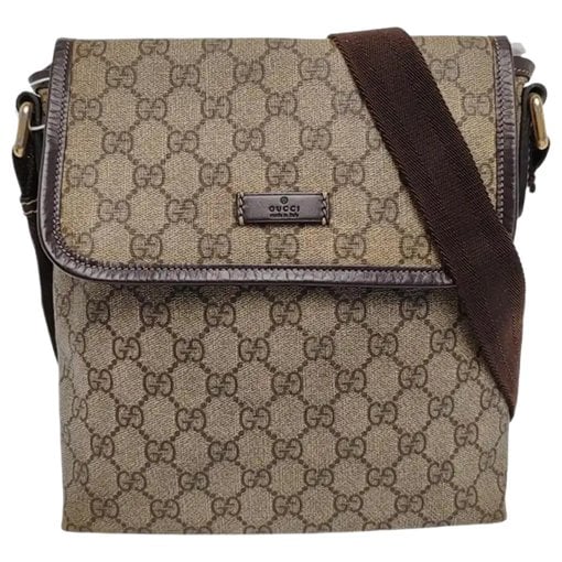 Ophidia GG Supreme leather crossbody bag