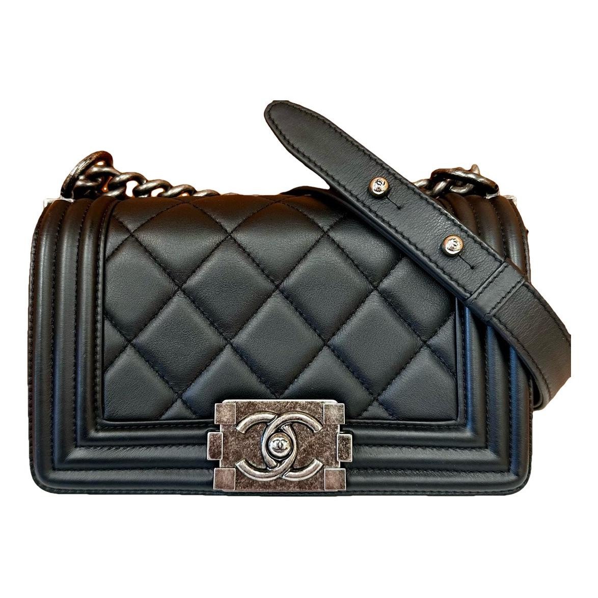 Boy leather crossbody bag