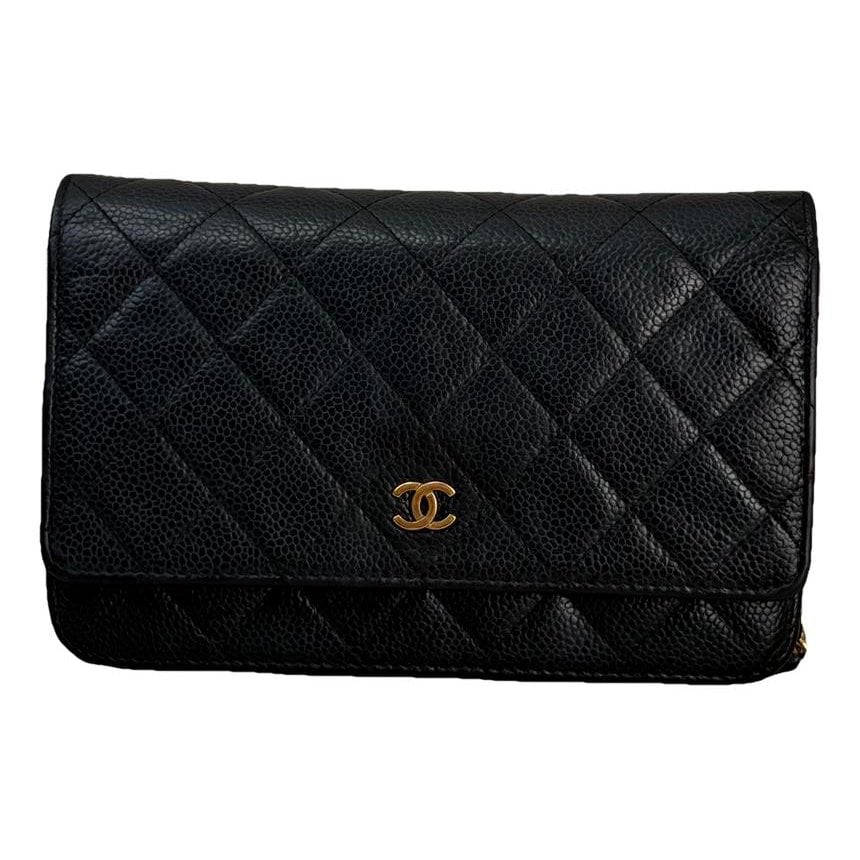Wallet On Chain Timeless/Classique leather crossbody bag