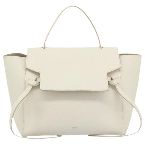 Belt leather handbag