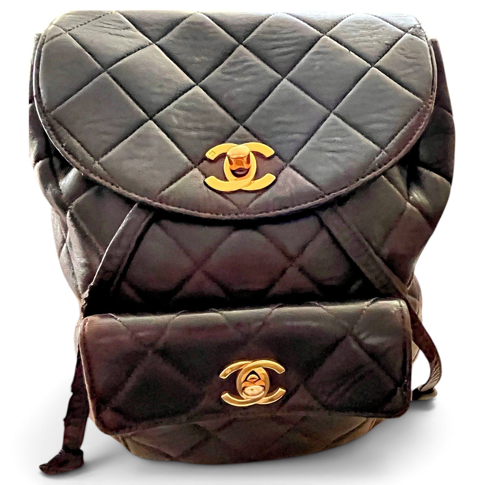 Duma leather backpack