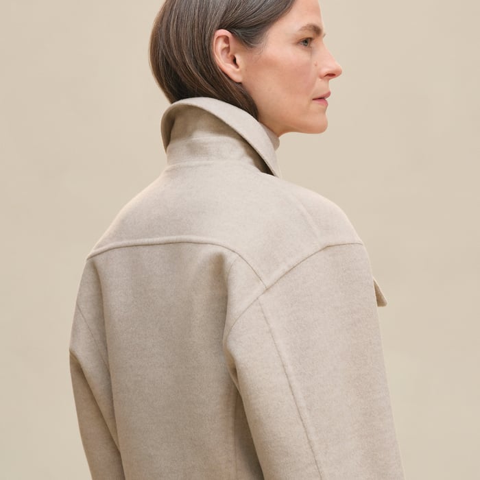 Beige Naturel Denim Jacket