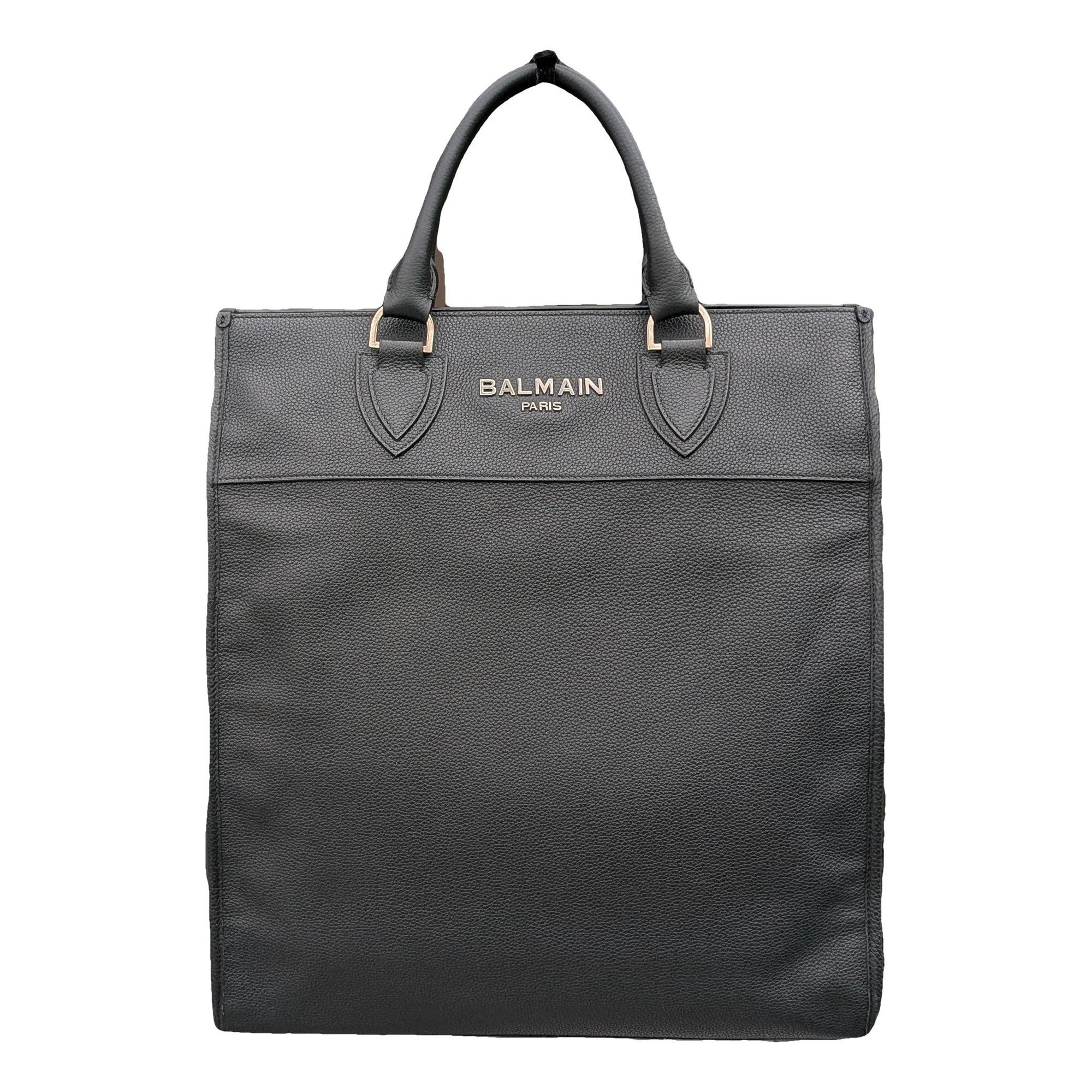 Balmain Leather tote