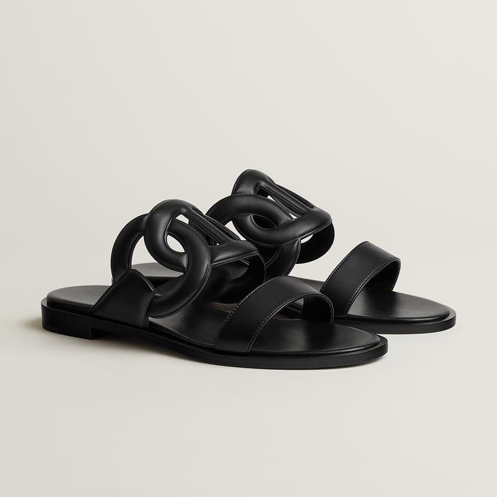 Noir Lagune Sandal