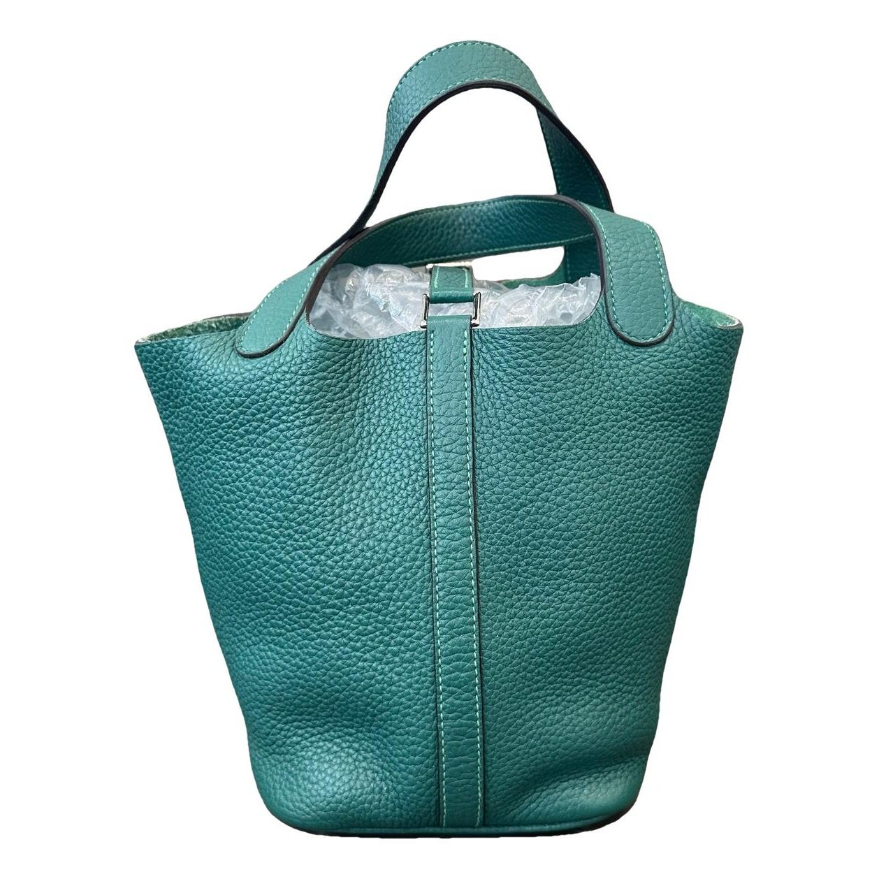 Picotin leather handbag