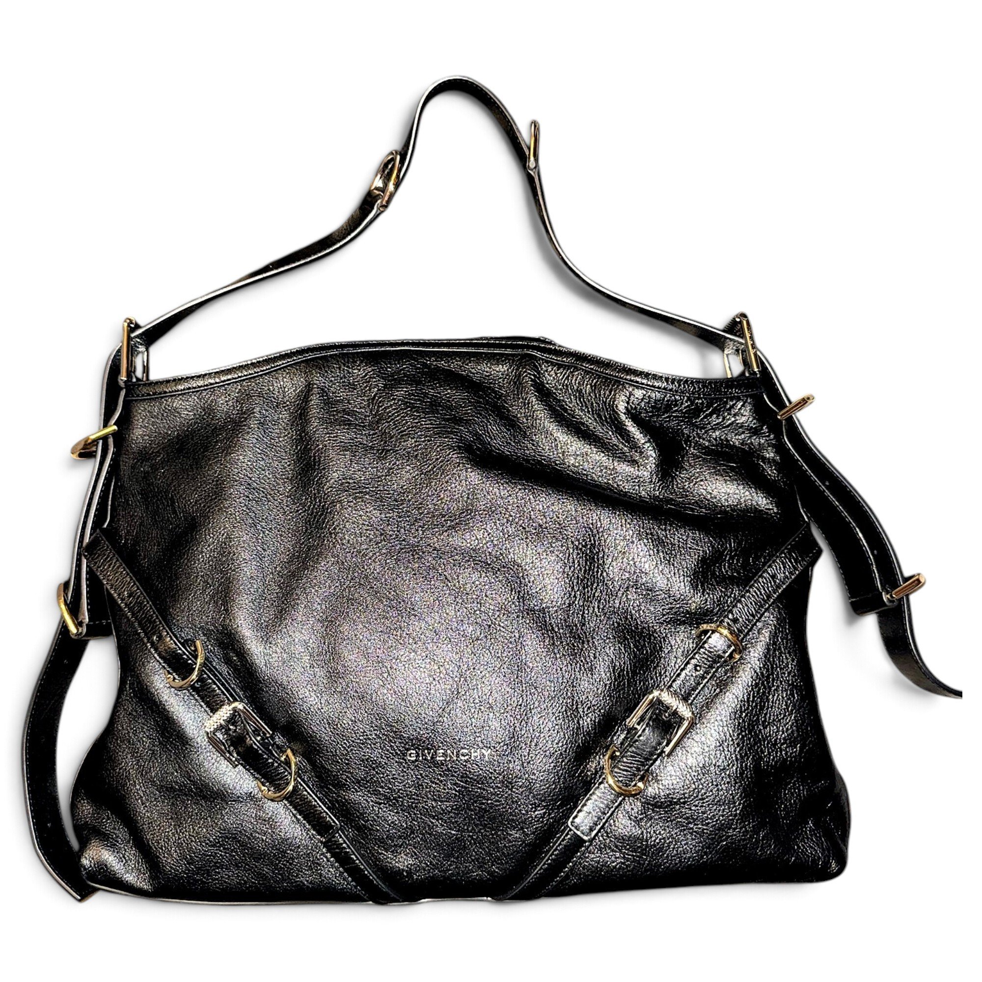 Voyou leather handbag