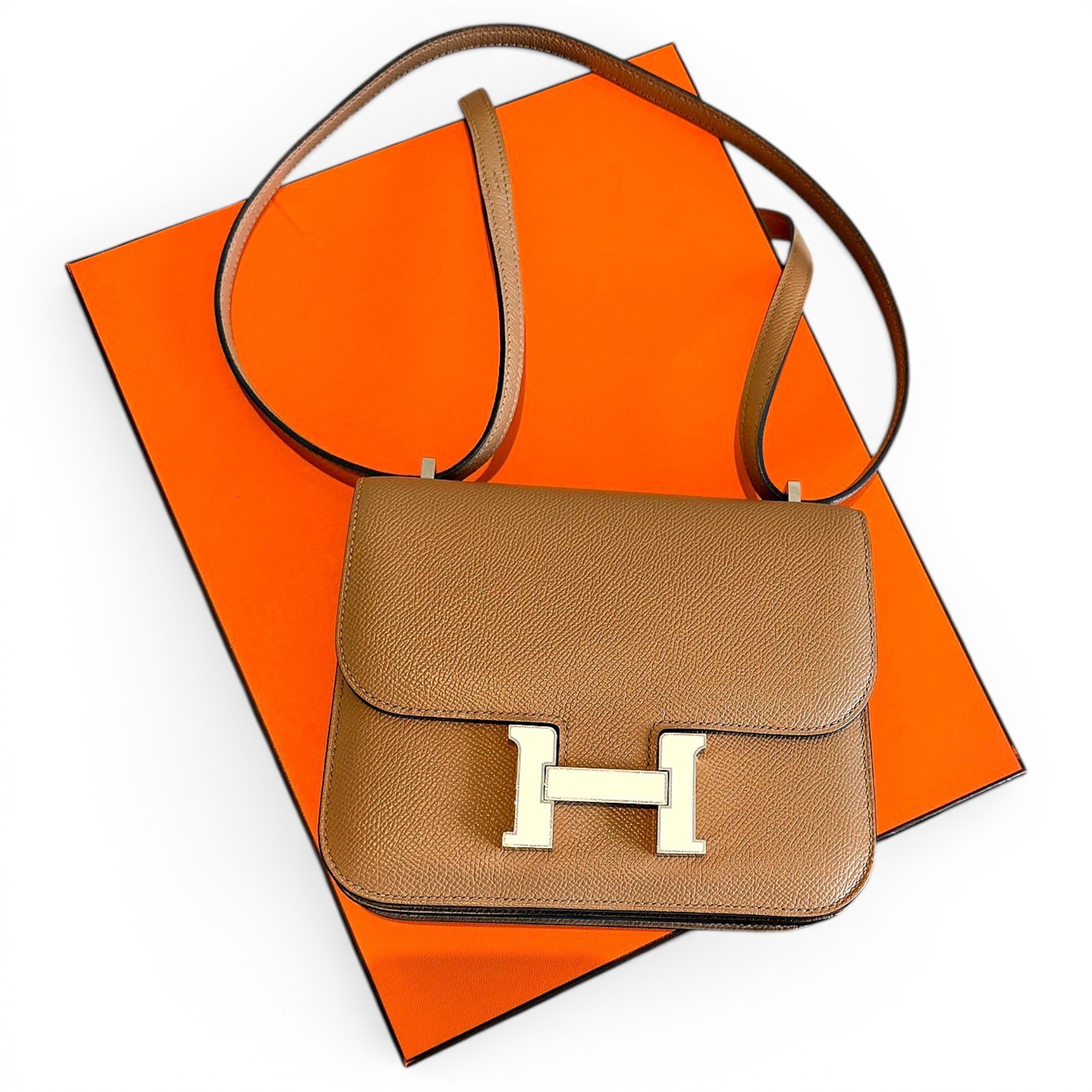 Constance leather handbag