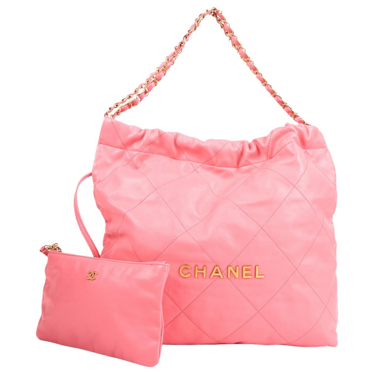Chanel 22 leather tote