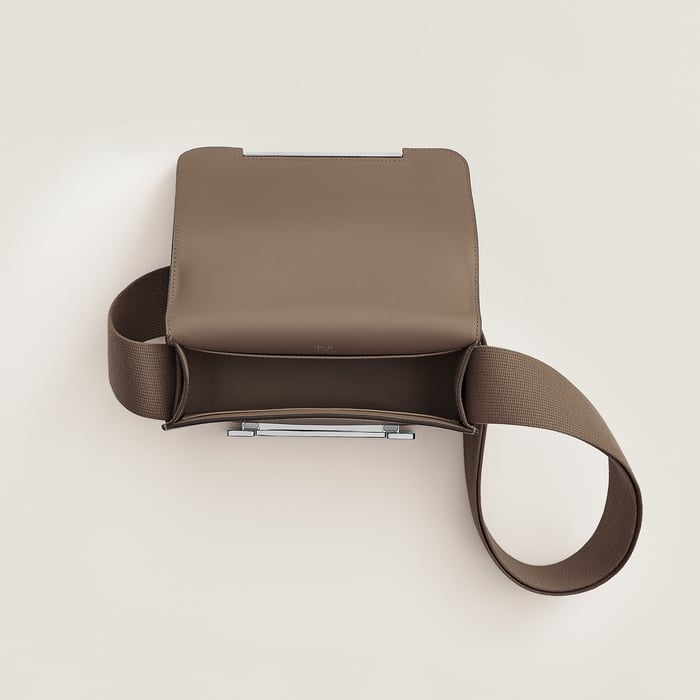 Étoupe Hermès Geta Bag