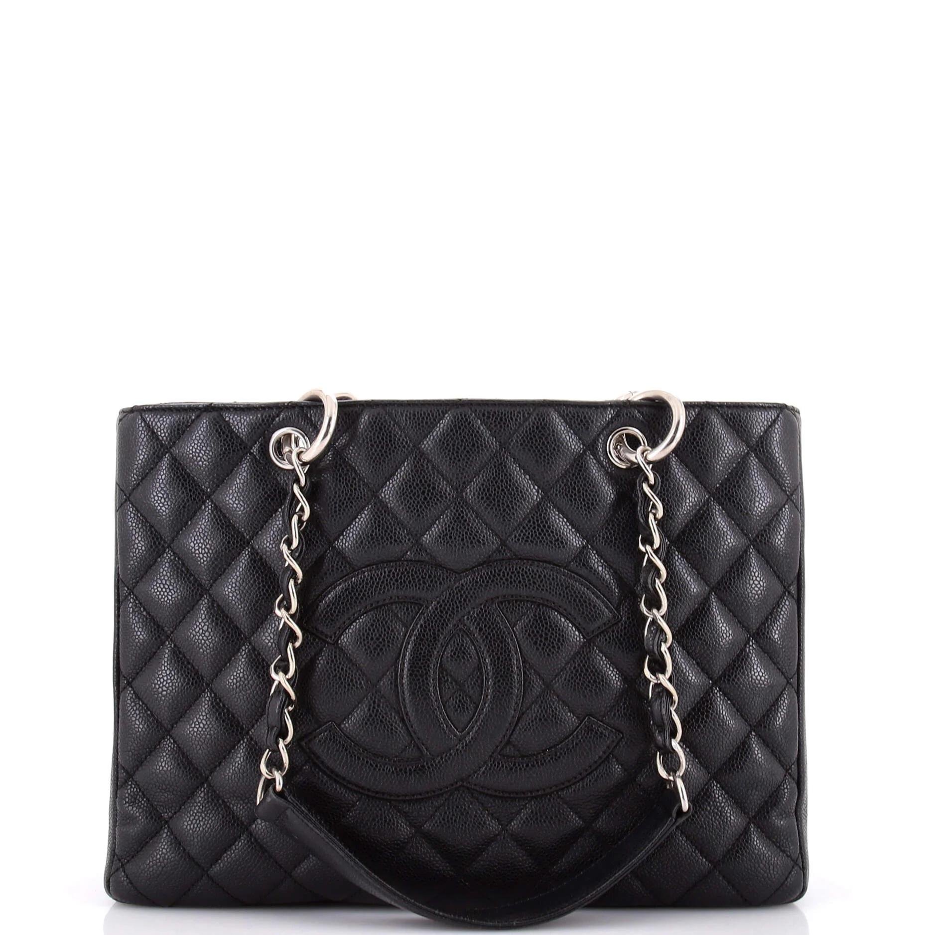 Classic CC Shopping leather tote