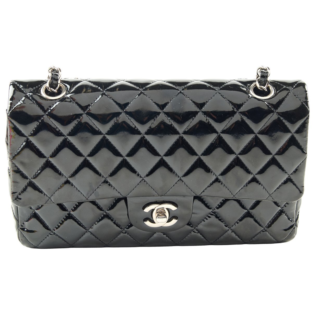 Timeless/Classique patent leather handbag