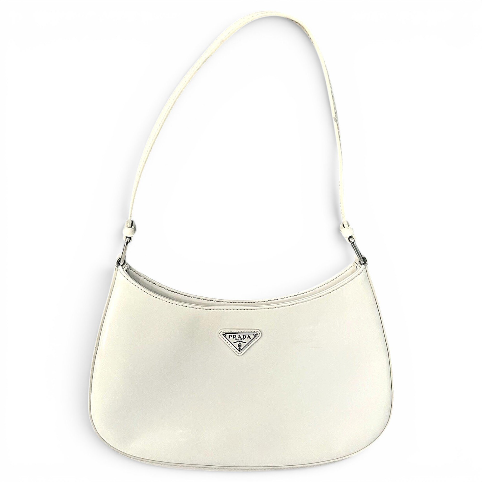 Arqué leather handbag