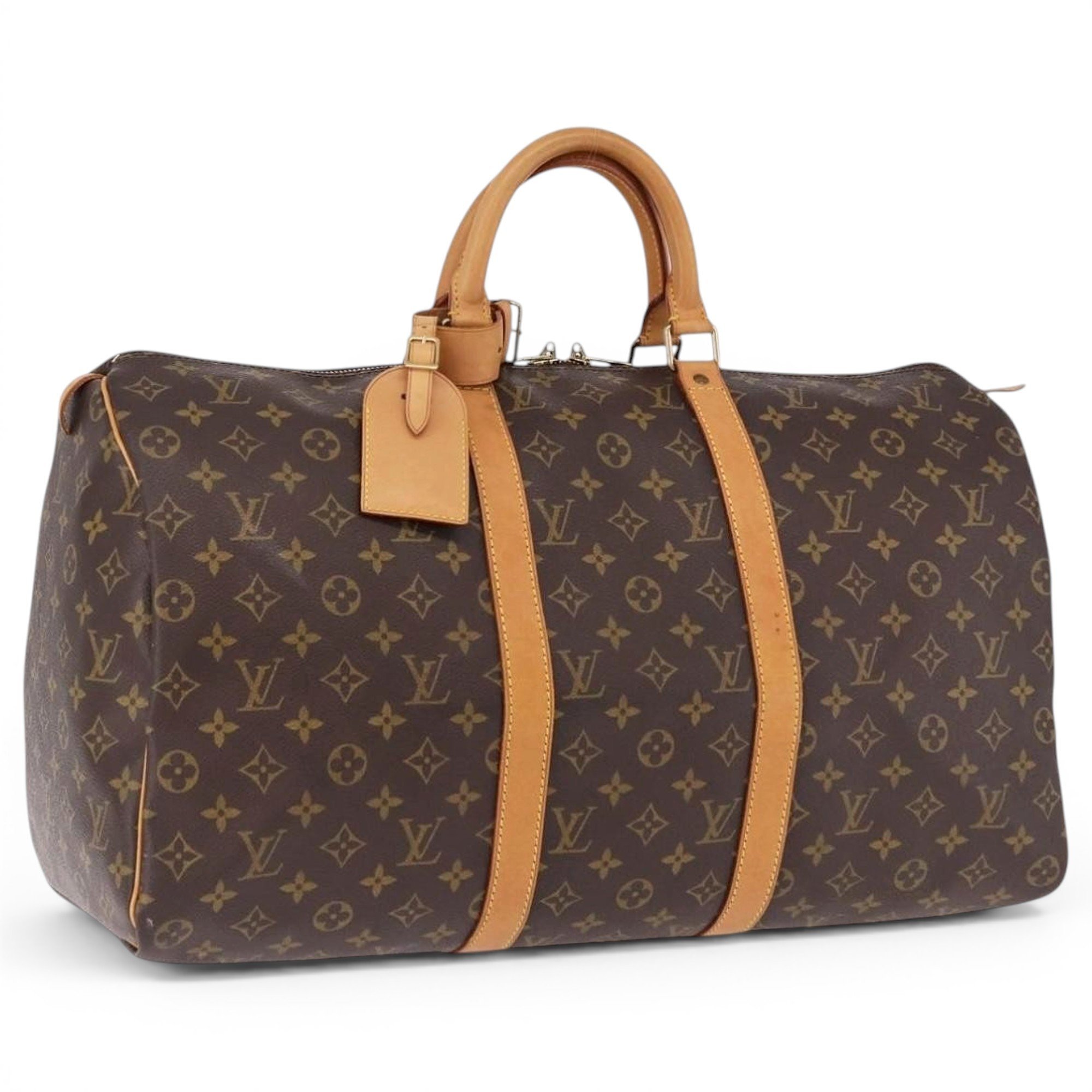 Keepall leather 24h bag