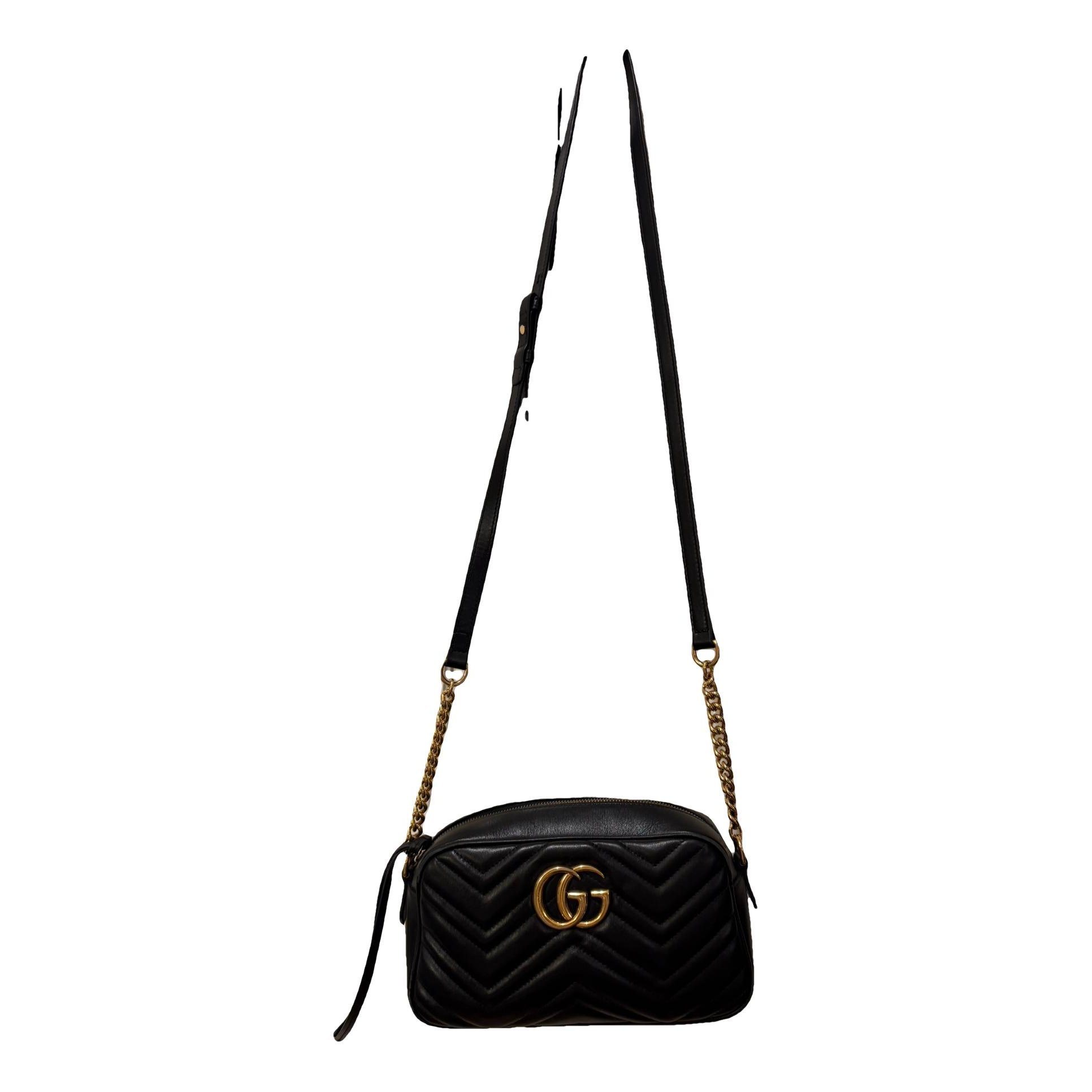 GG Marmont leather crossbody bag