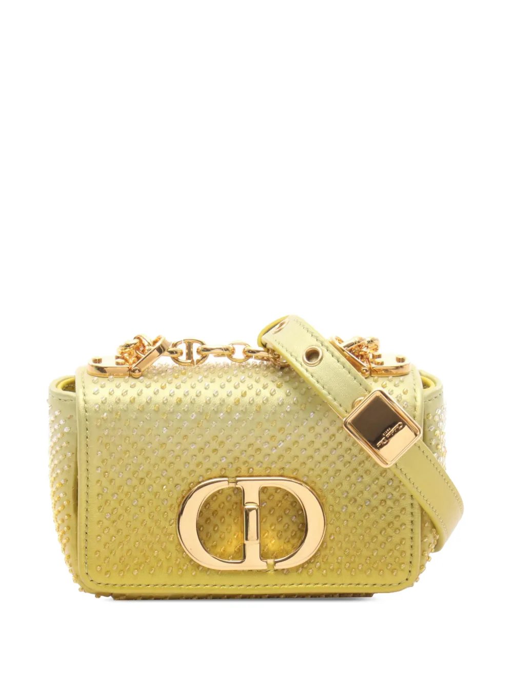 2010-2026 Small Beaded Calfskin Cannage Caro crossbody bag