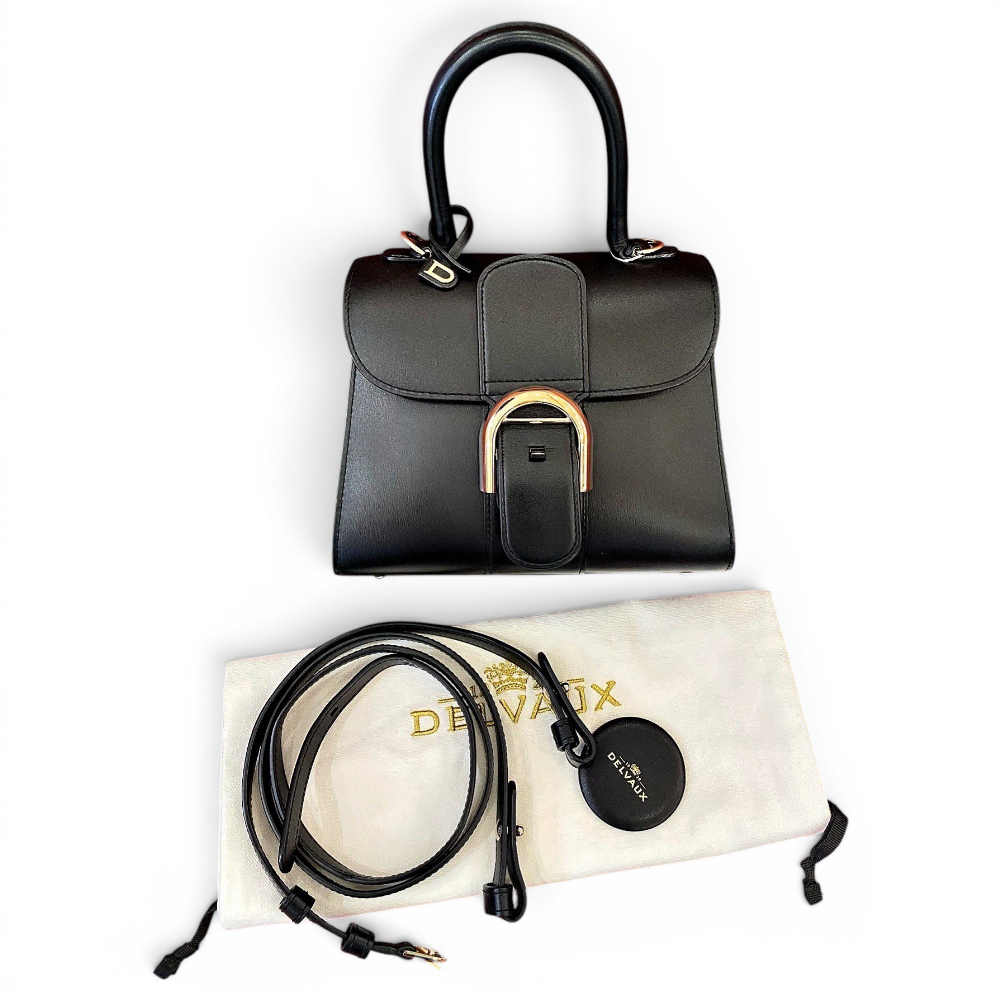 Brillant leather handbag