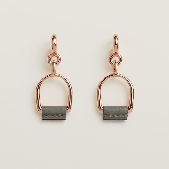 Heritage Equestre Etrier earrings, small model