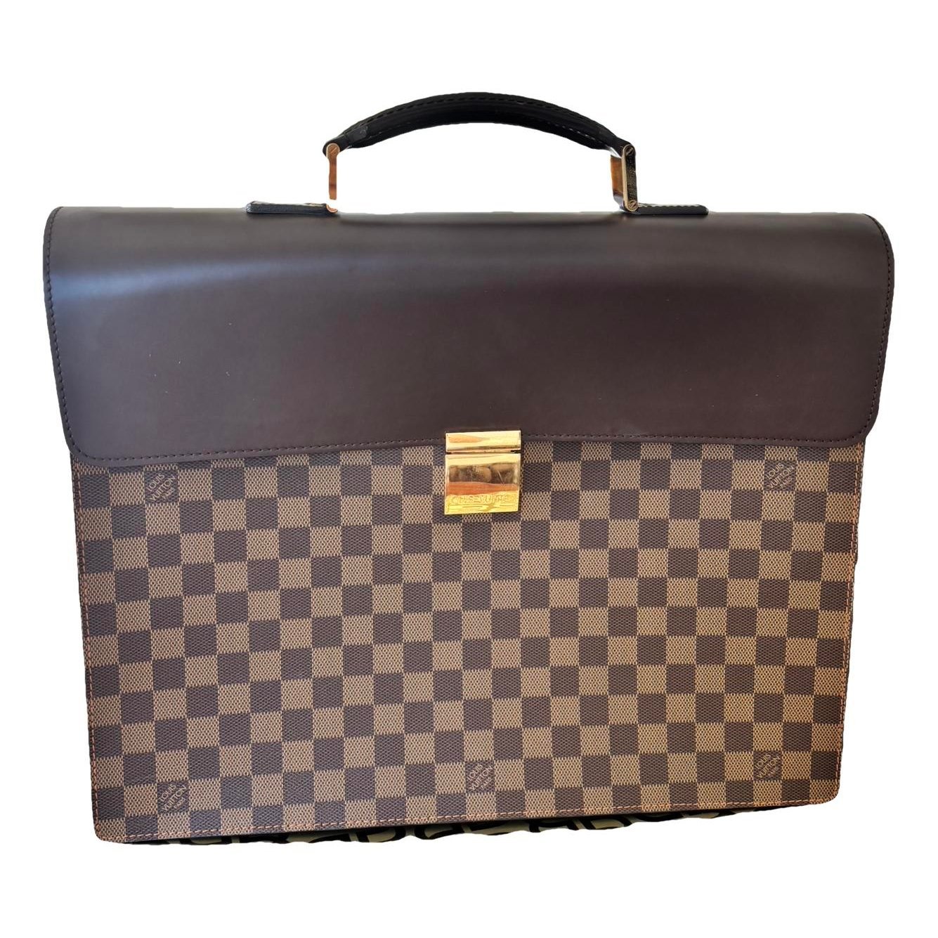 Leather satchel