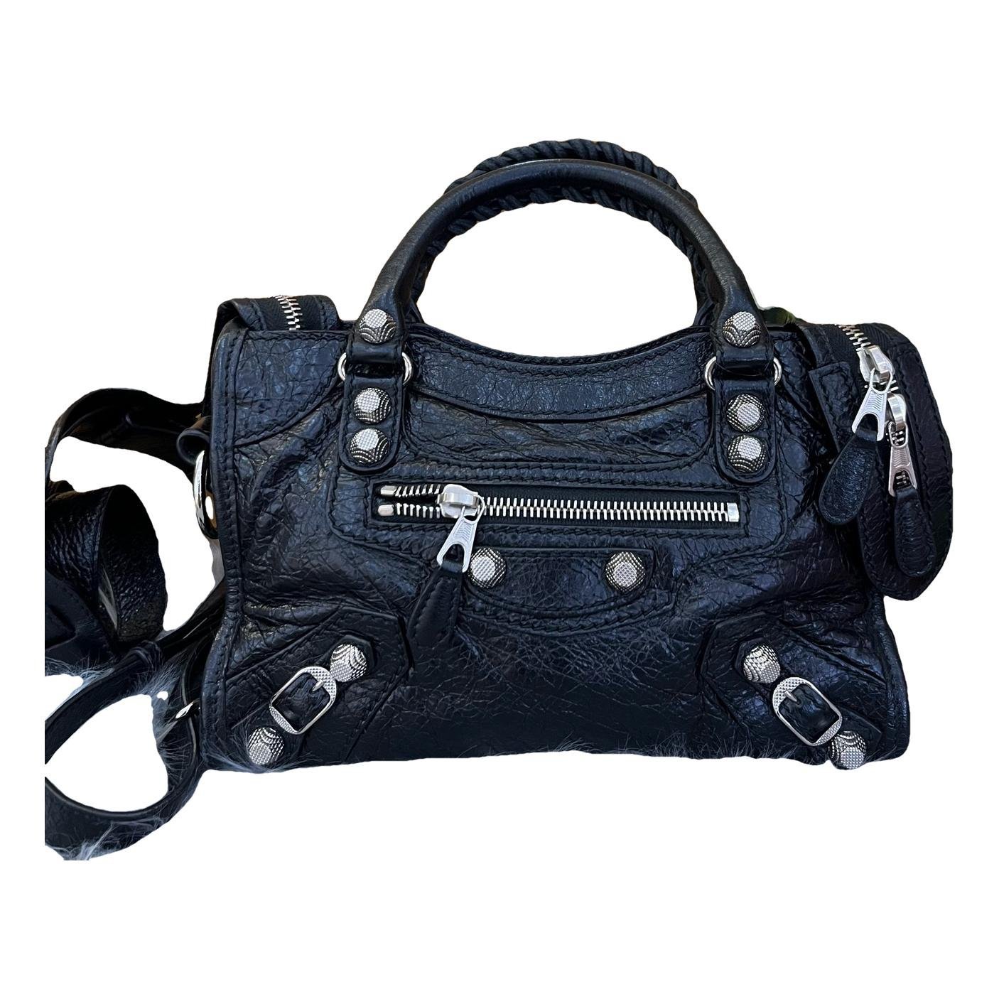 Neo Cagole City leather handbag