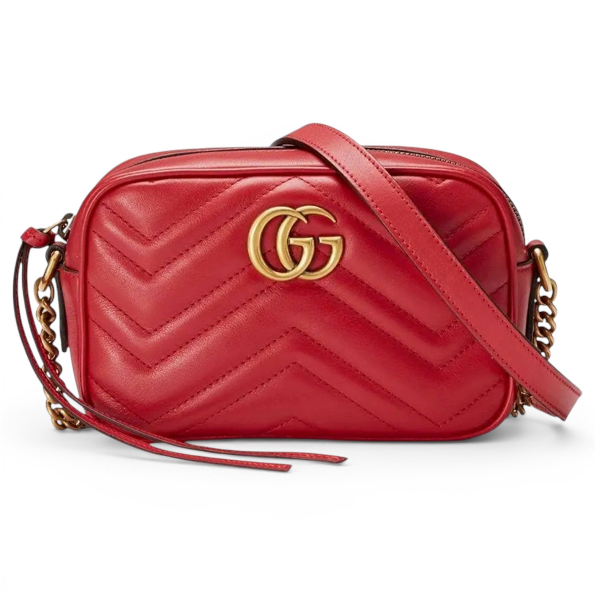 GG Marmont leather crossbody bag