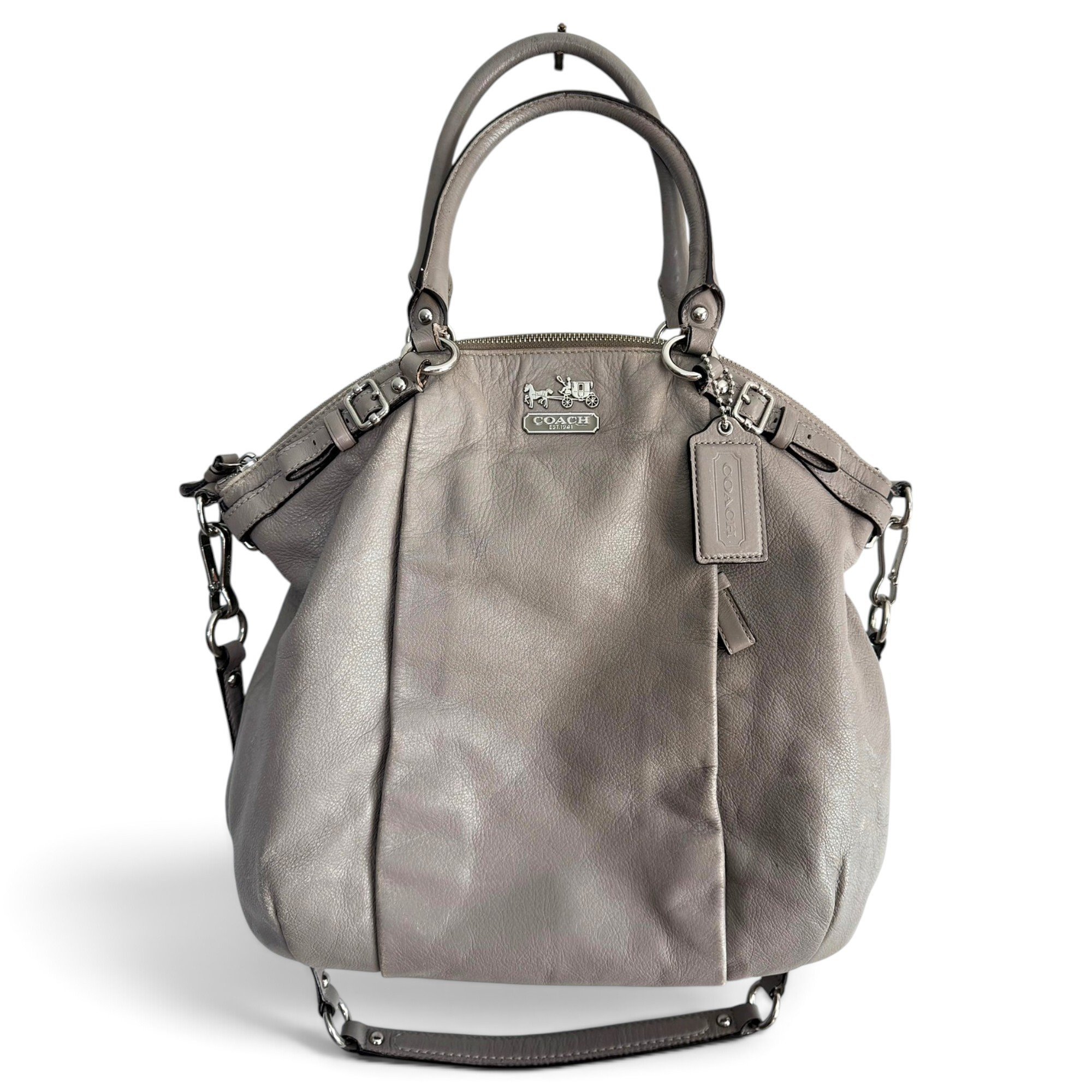 Madison leather handbag