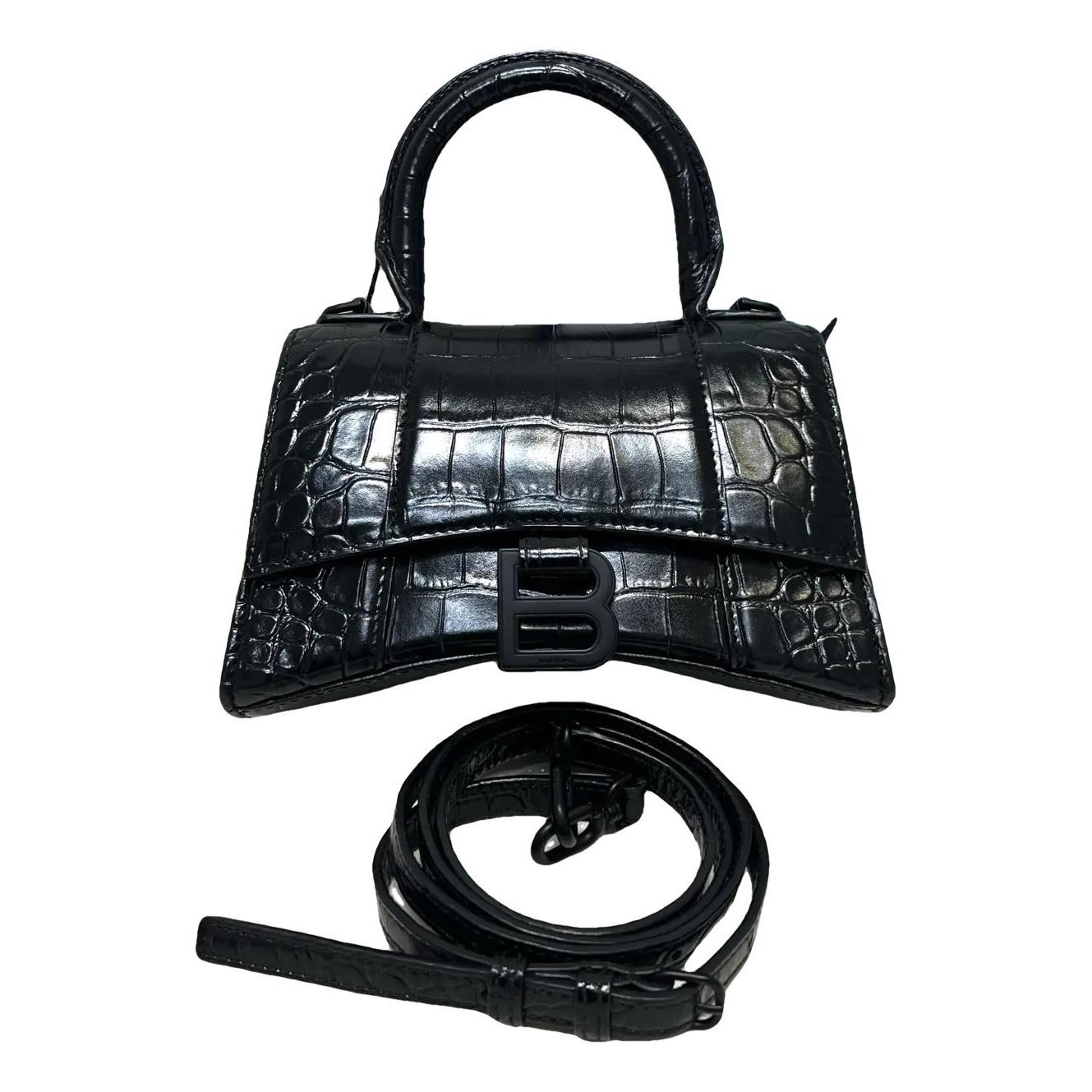 Balenciaga Hourglass leather crossbody bag