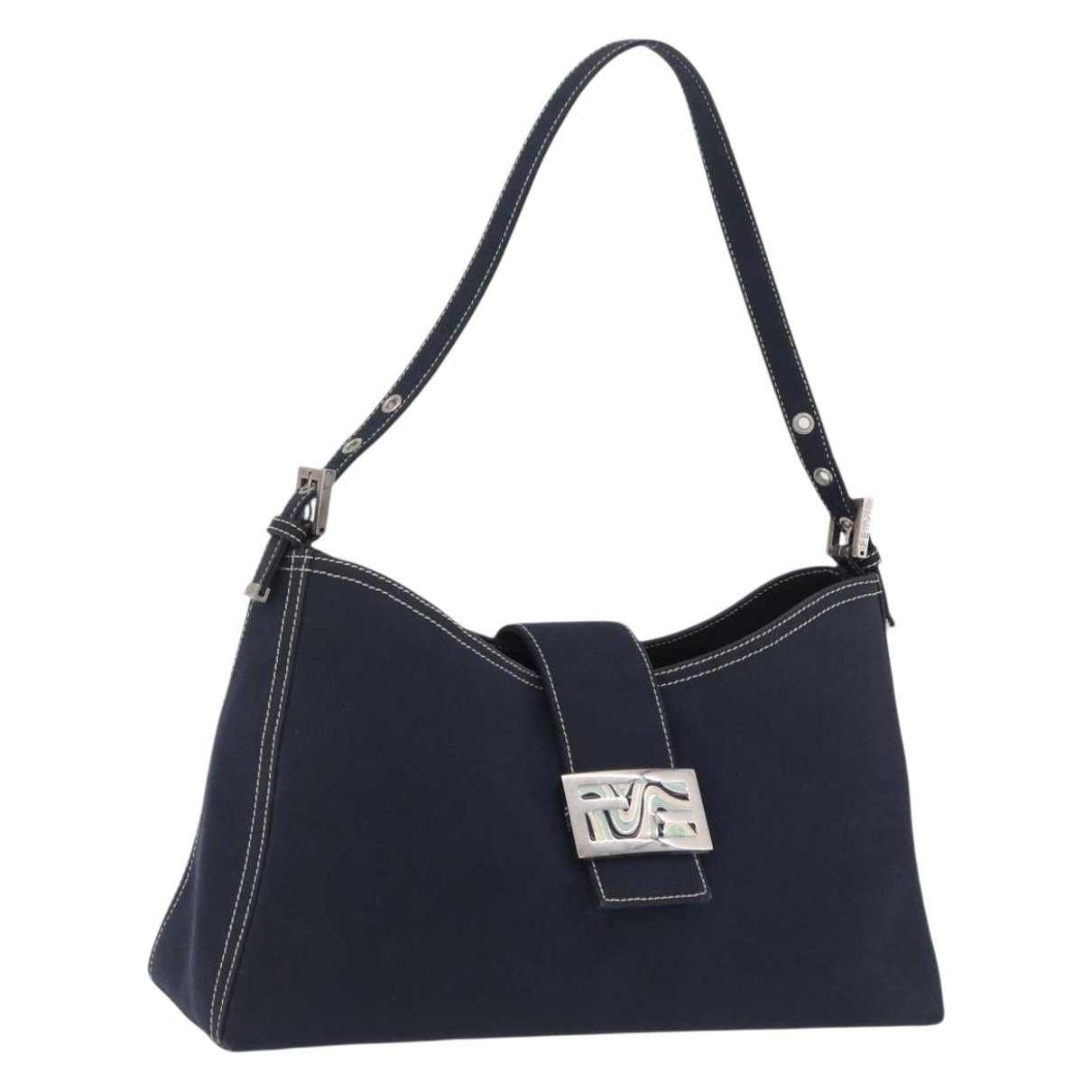 Baguette cloth handbag