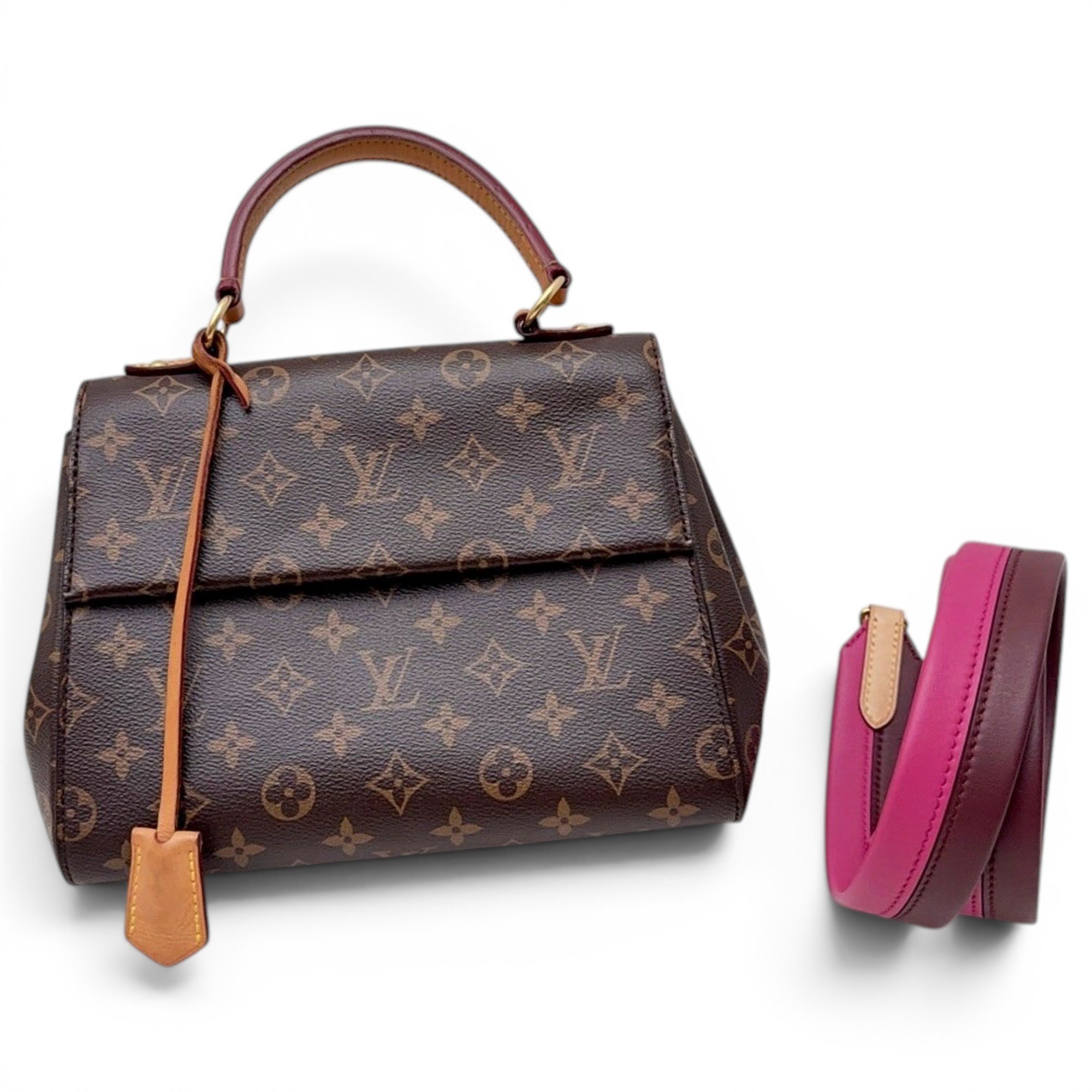 Cluny leather handbag
