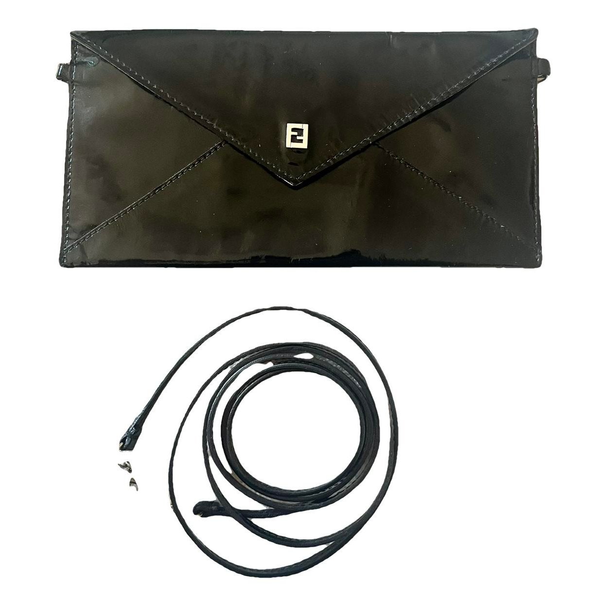 Patent leather crossbody bag