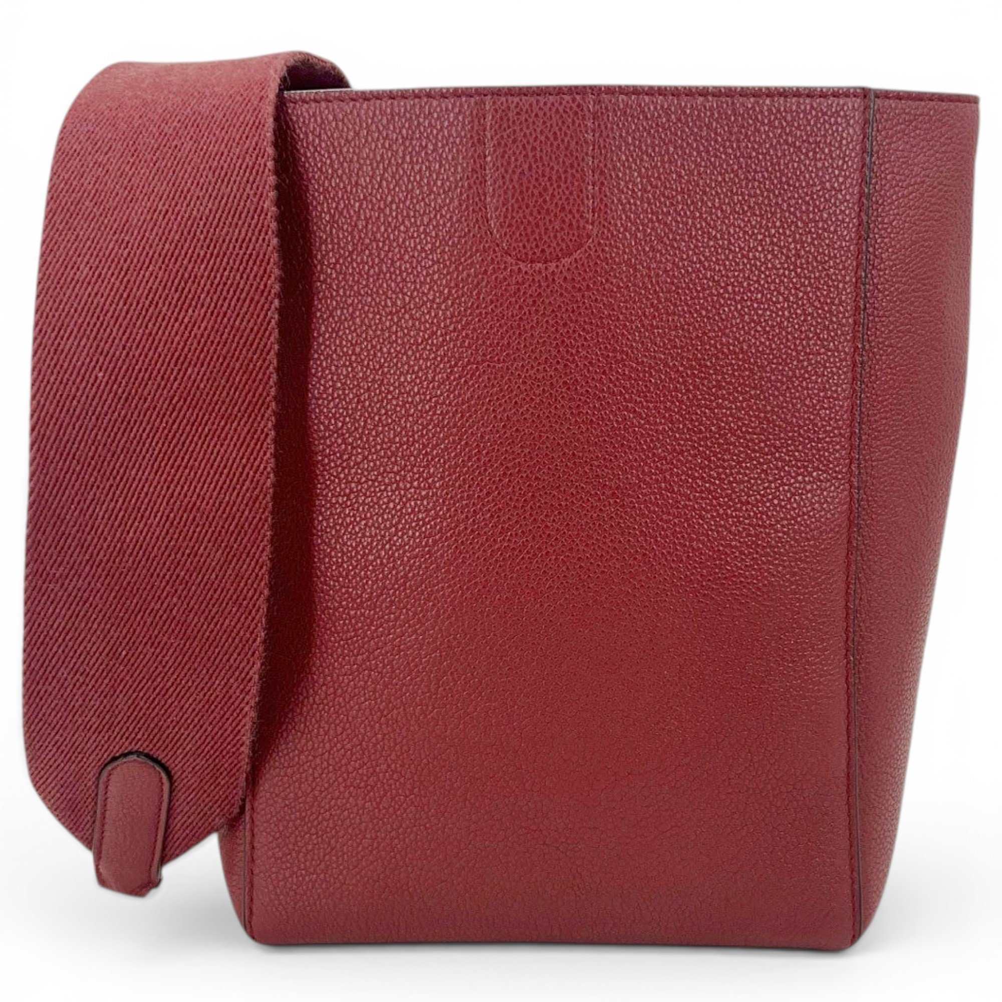 Seau Sangle leather handbag