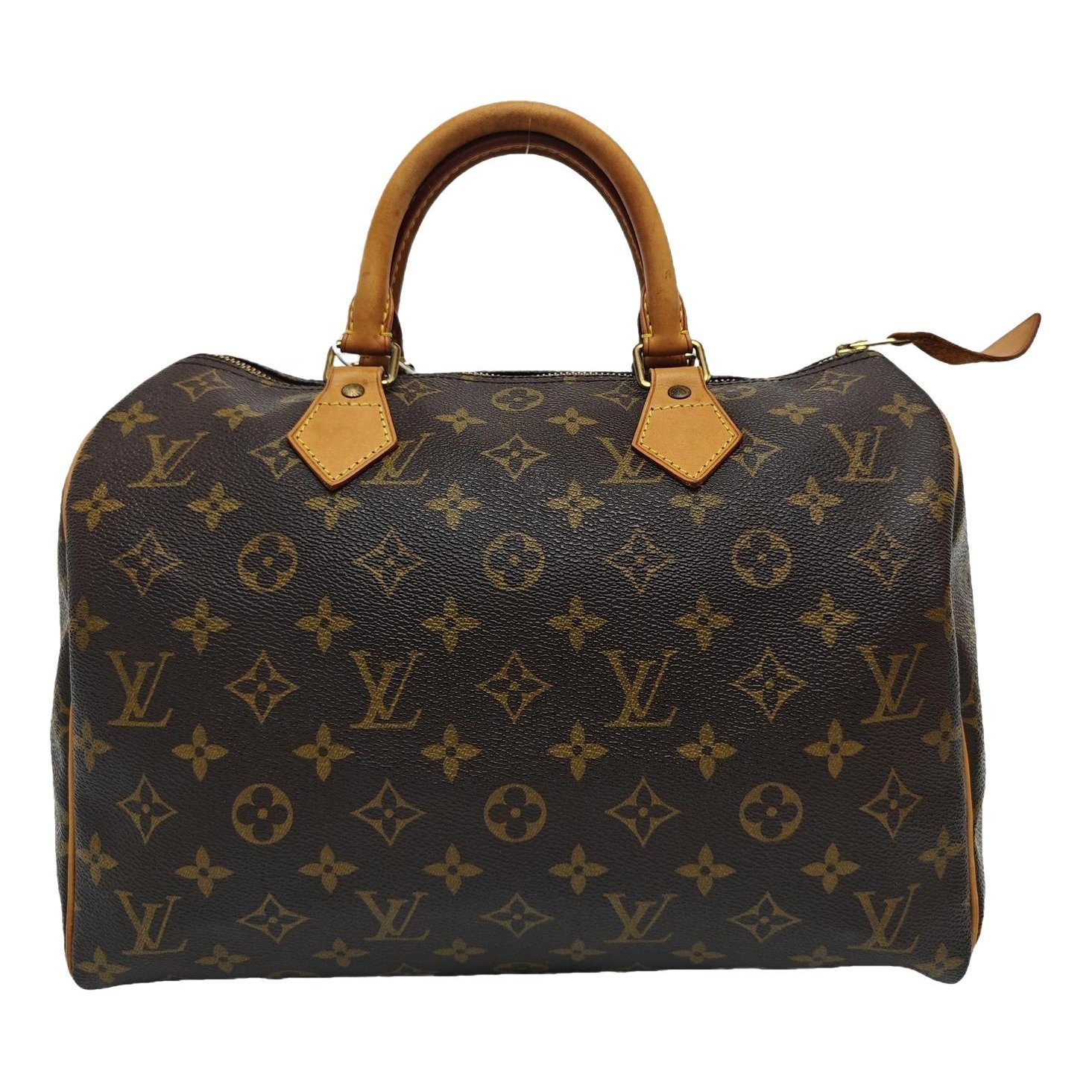 Nano Speedy / Mini HL leather handbag