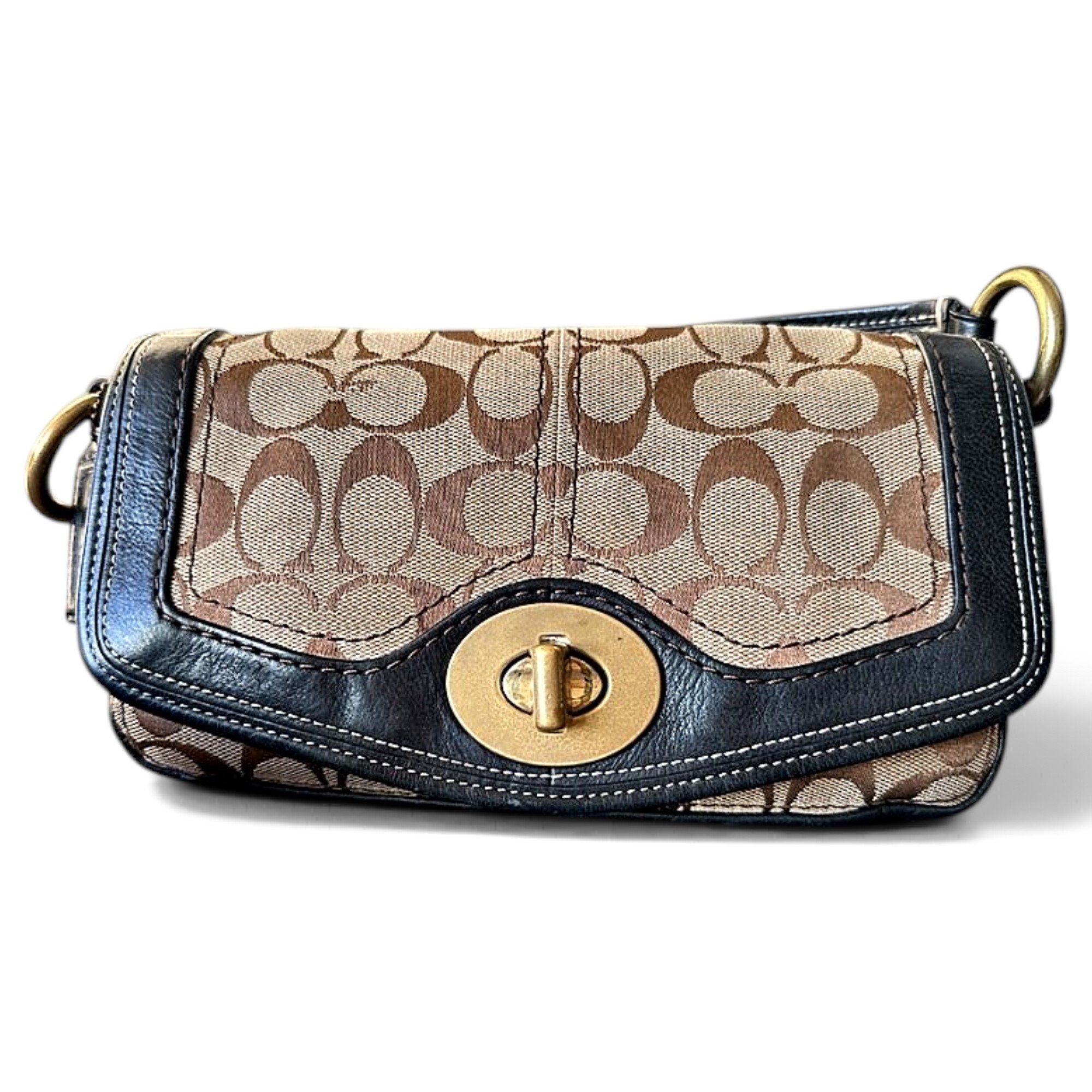 Signature Sufflette leather handbag