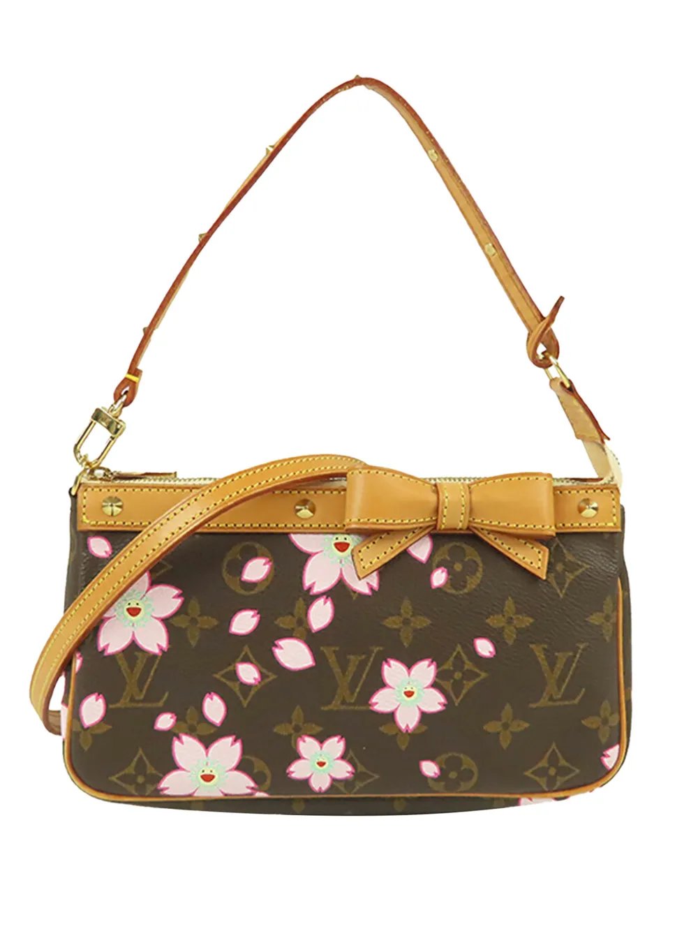 2003 Takashi Murakami Monogram Cherry Blossom Pochette Accessoires shoulder bag