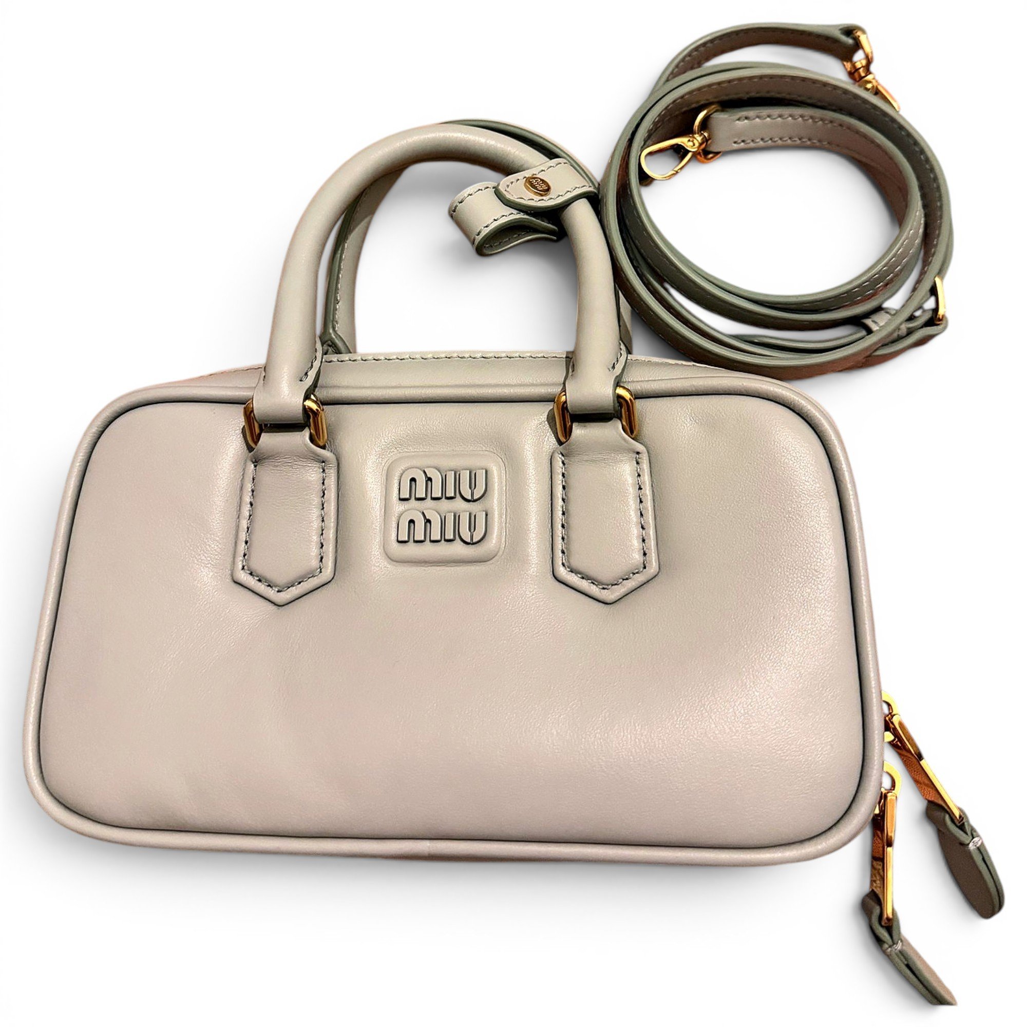 Arcadie leather handbag