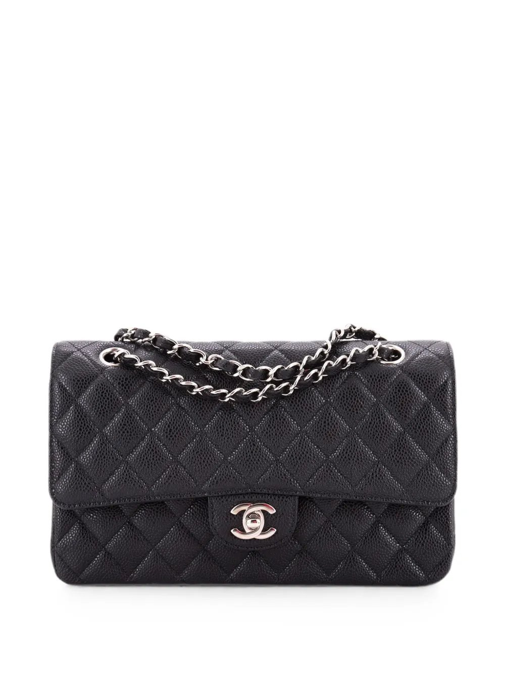 Classic Double Flap Bag Quilted Caviar Medium shoulder bag