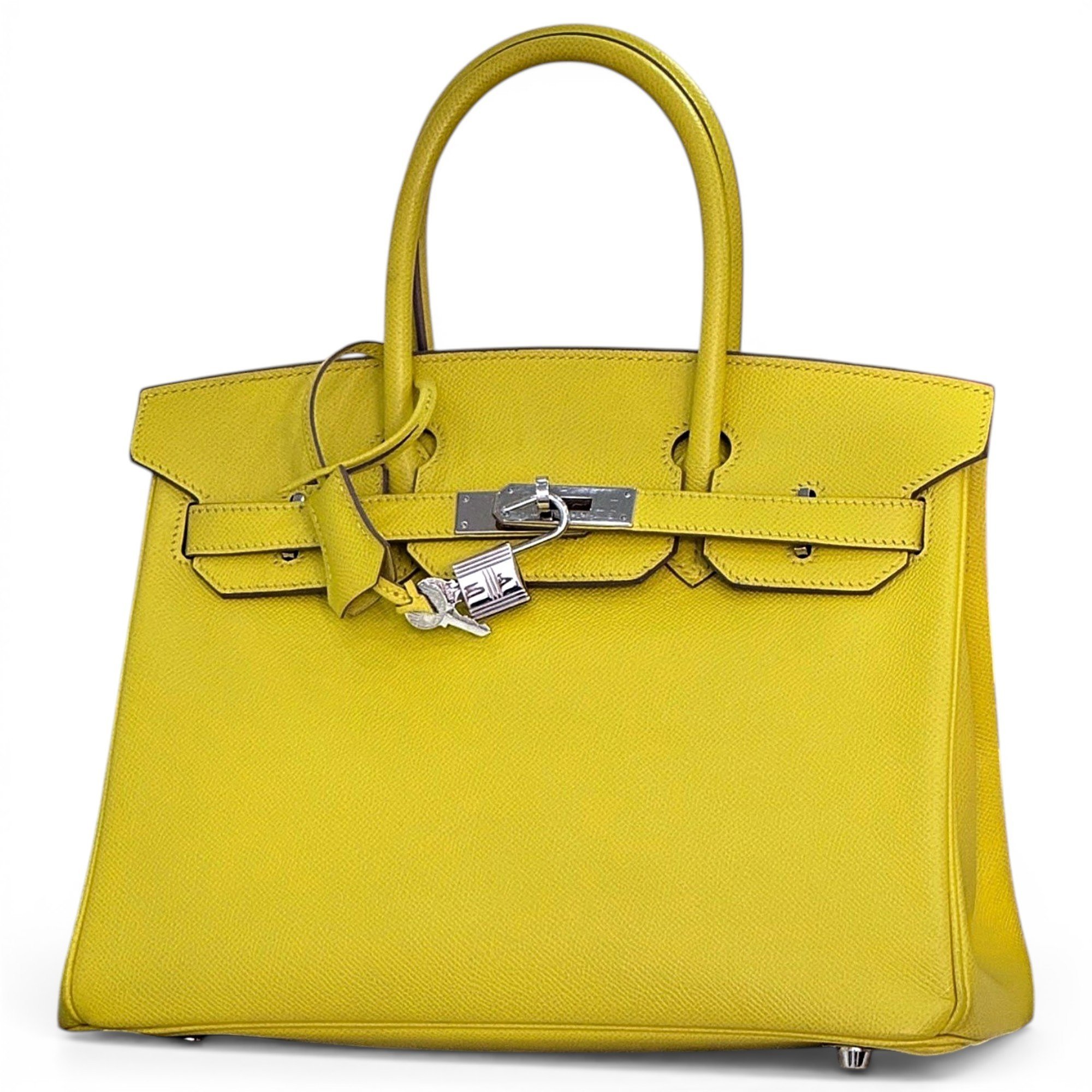 Birkin 30 leather handbag