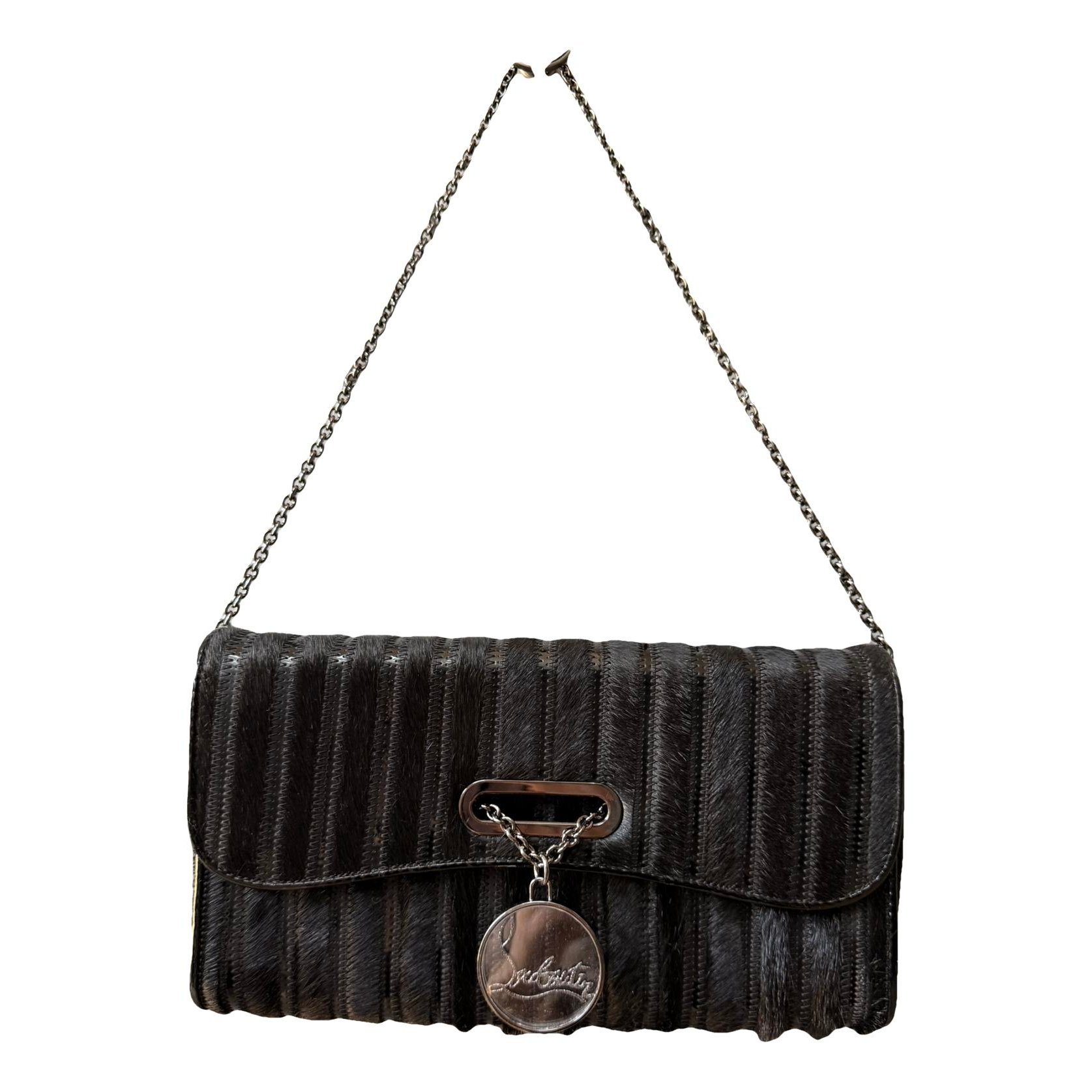 Riviera pony-style calfskin handbag