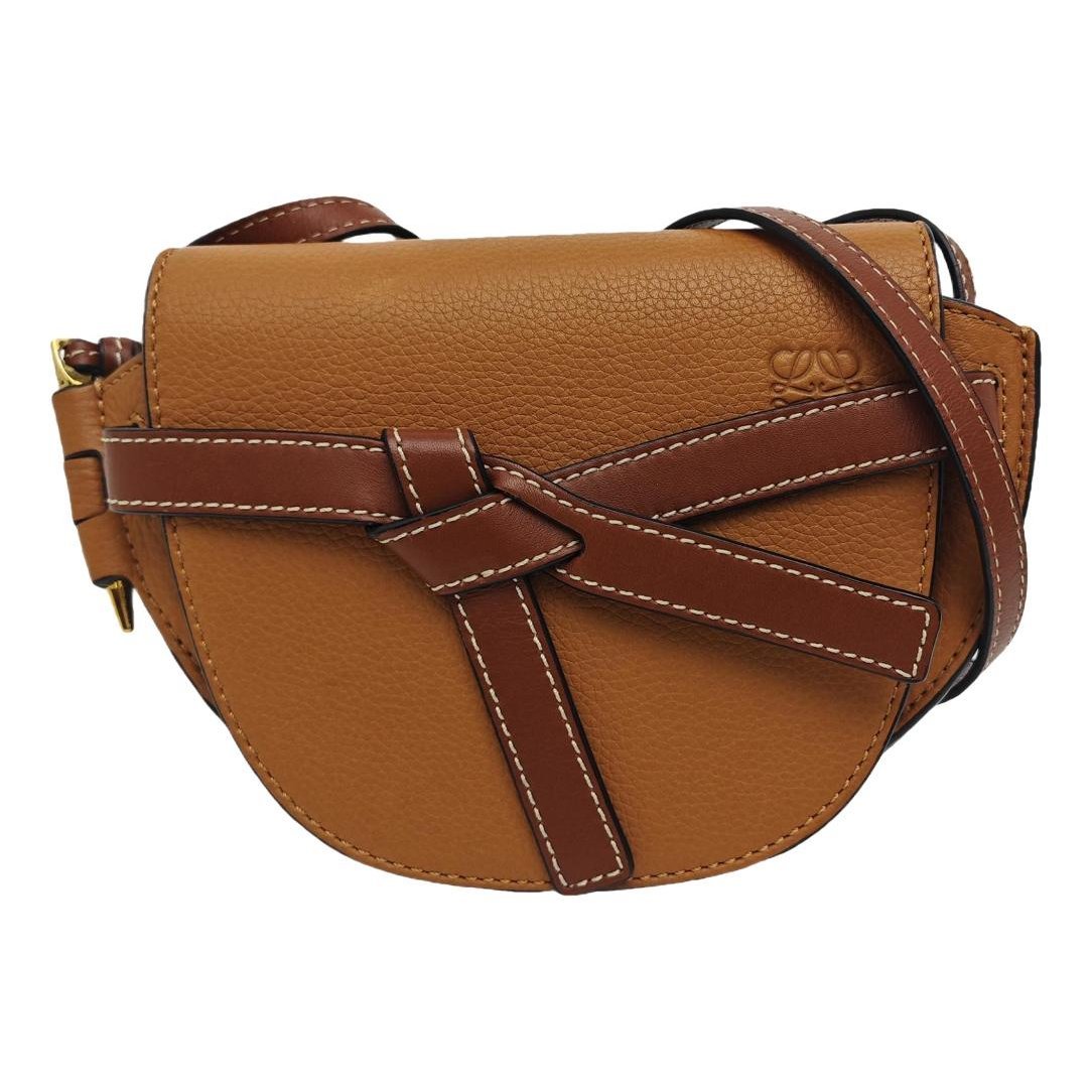 Gate leather crossbody bag