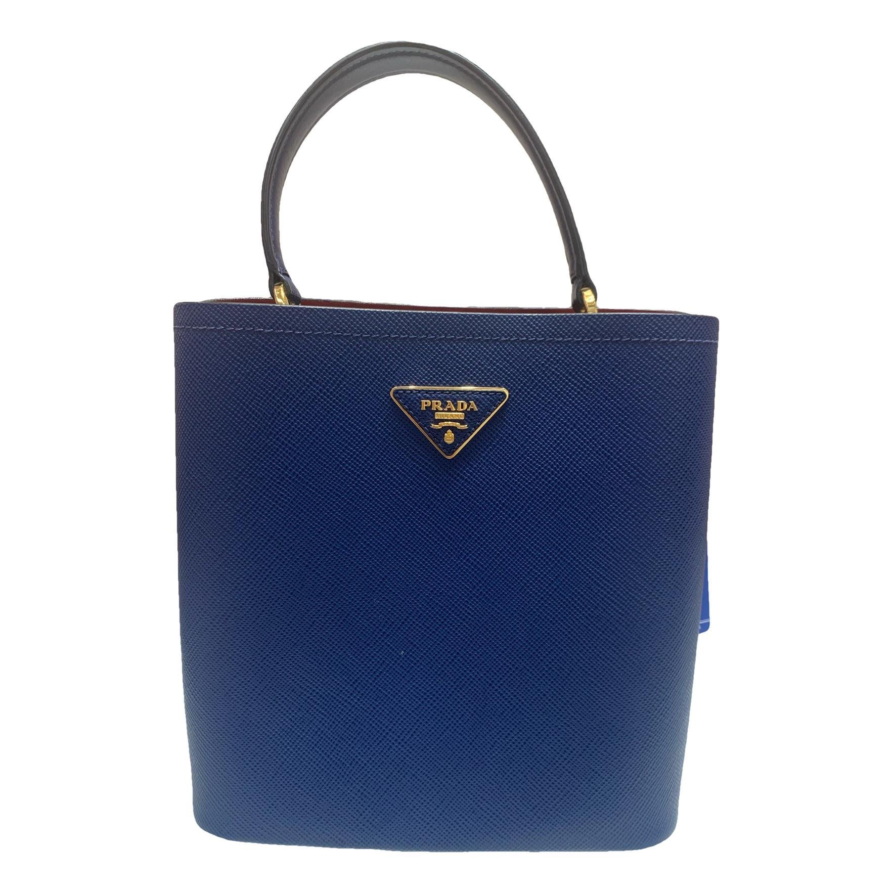 Panier leather handbag