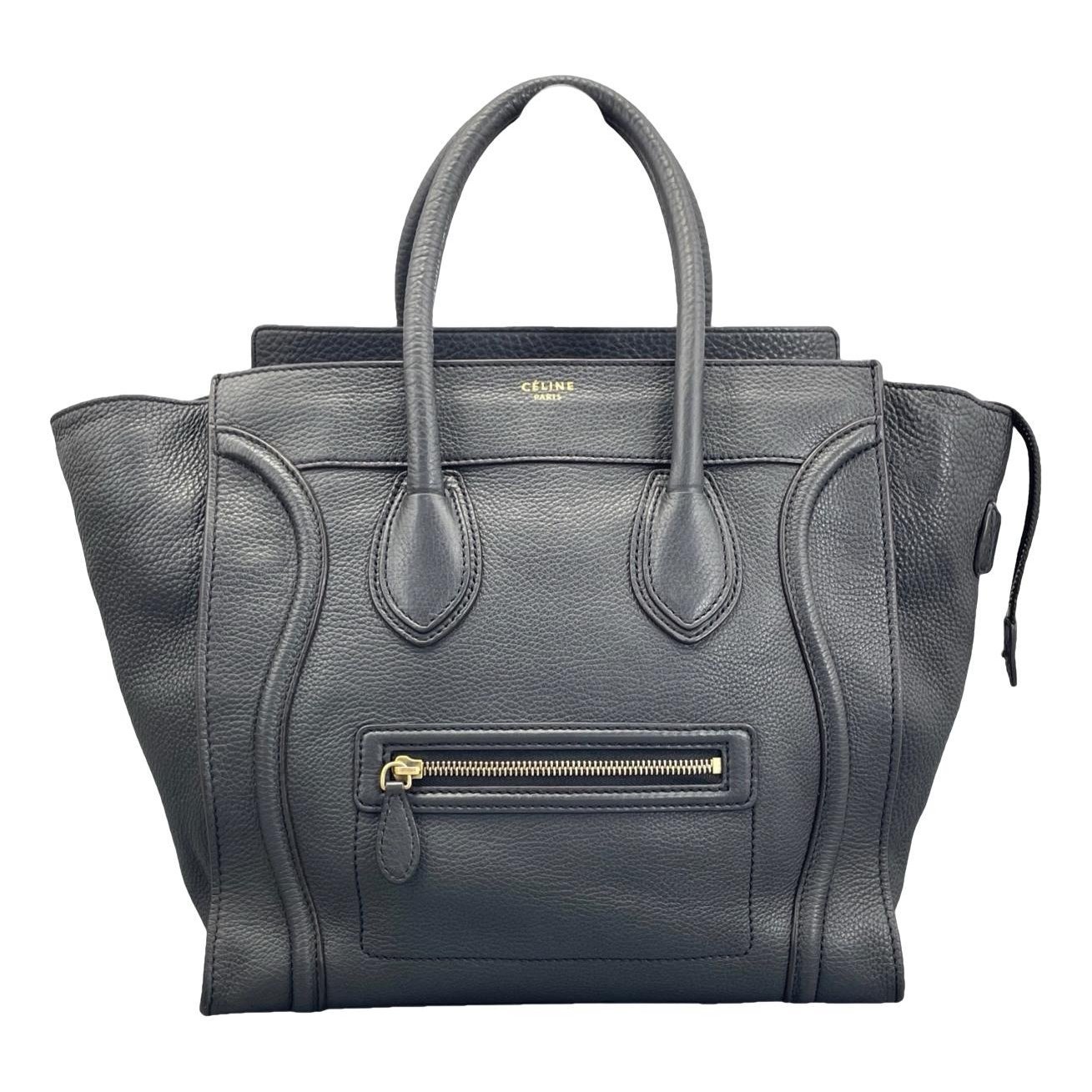 Luggage leather handbag