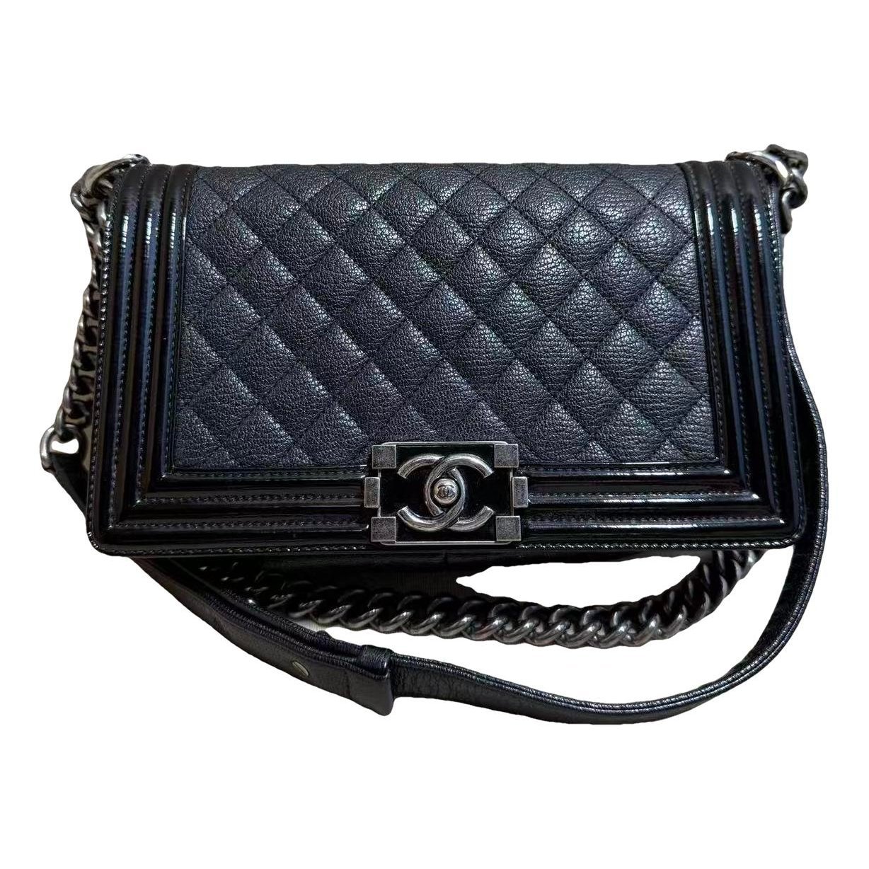 Boy leather crossbody bag