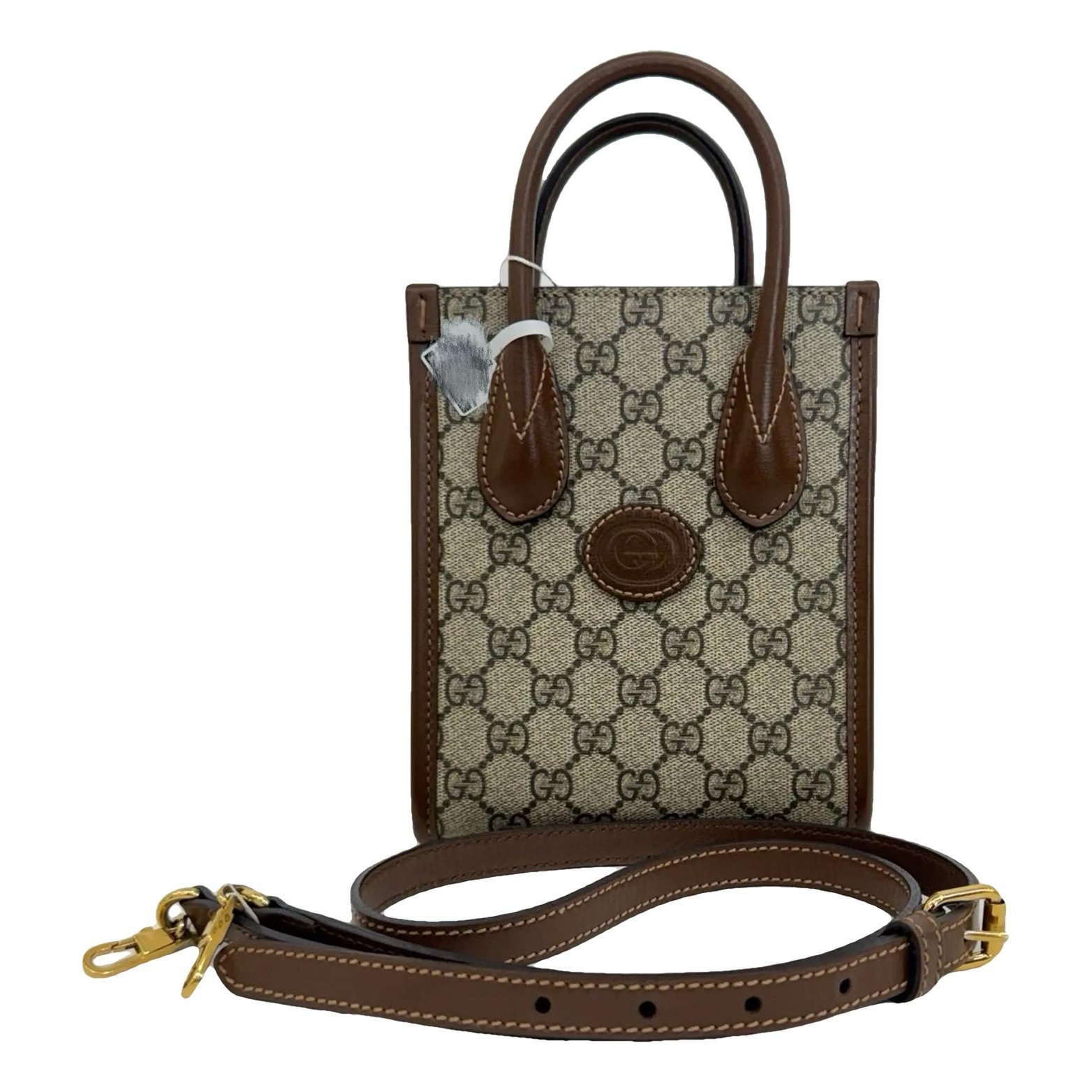 Leather crossbody bag