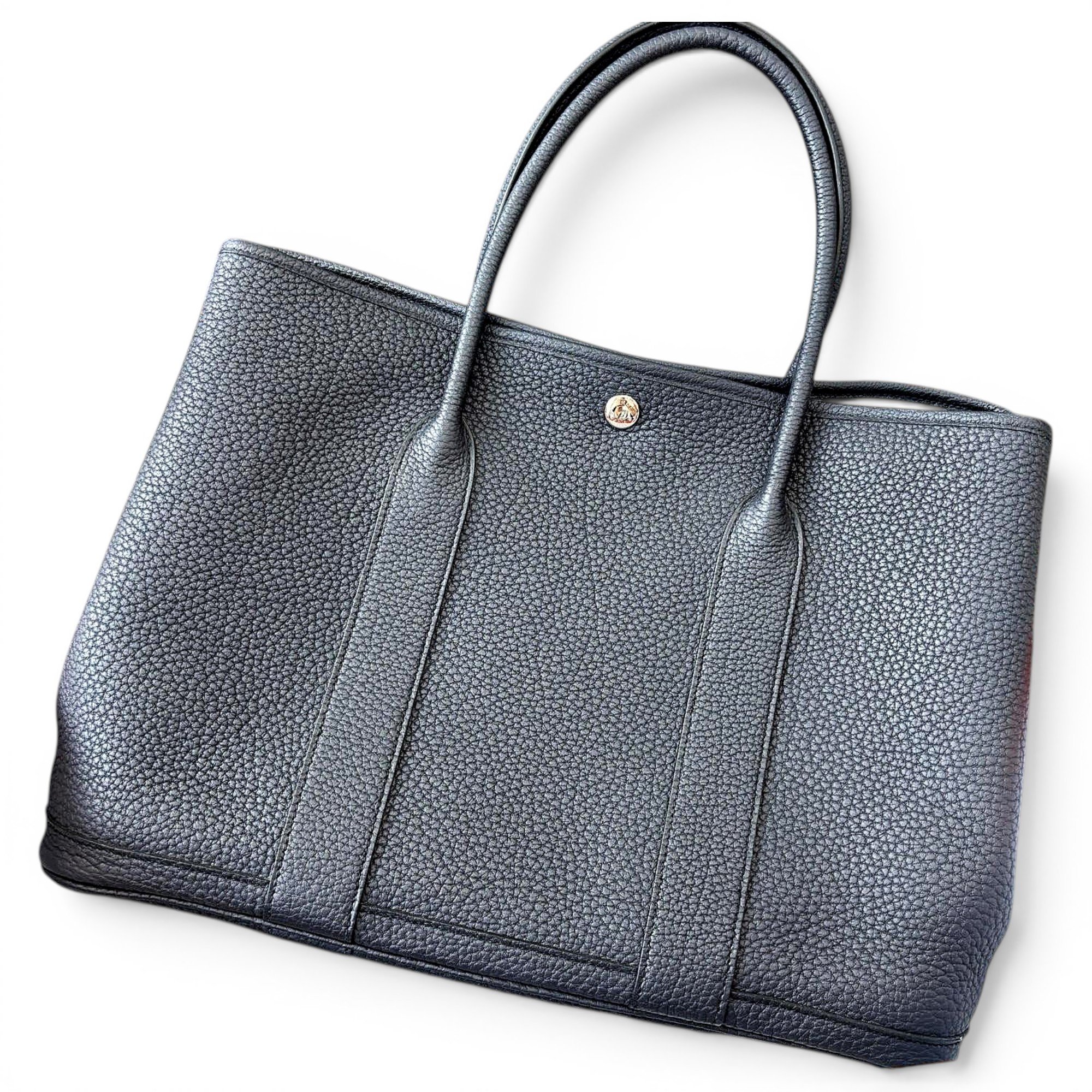 Garden Party leather handbag