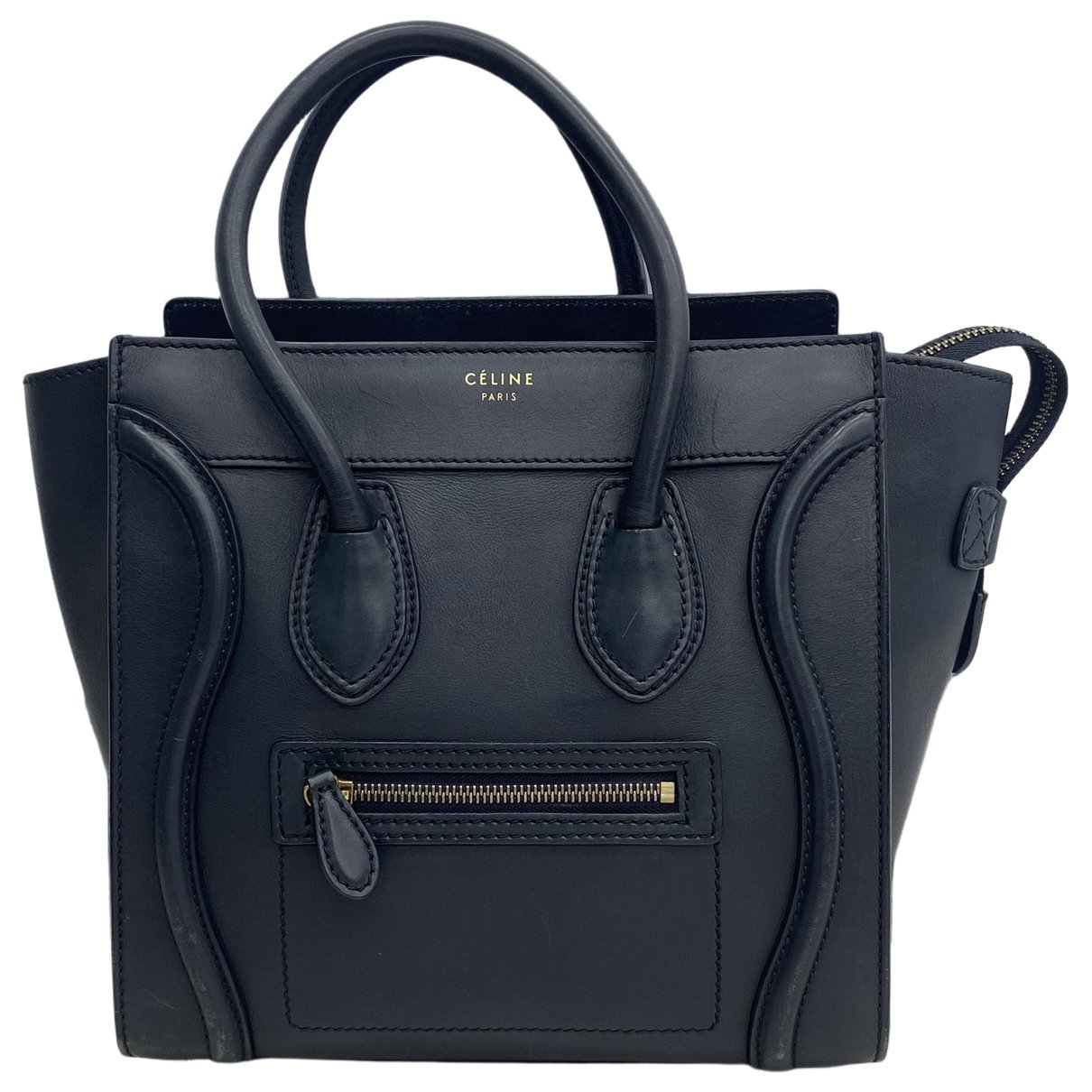 Luggage leather handbag